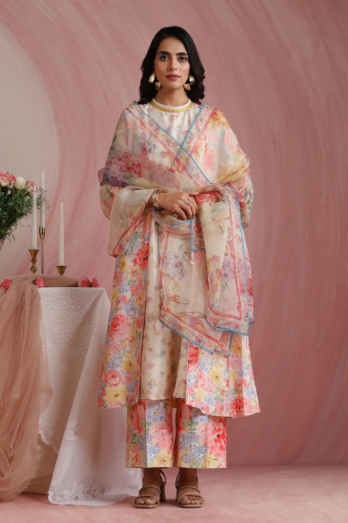 Courtyard Gardens Kurta Set