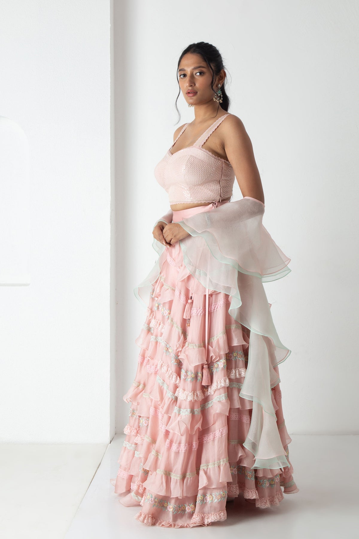 Pink Aria Lehenga Set