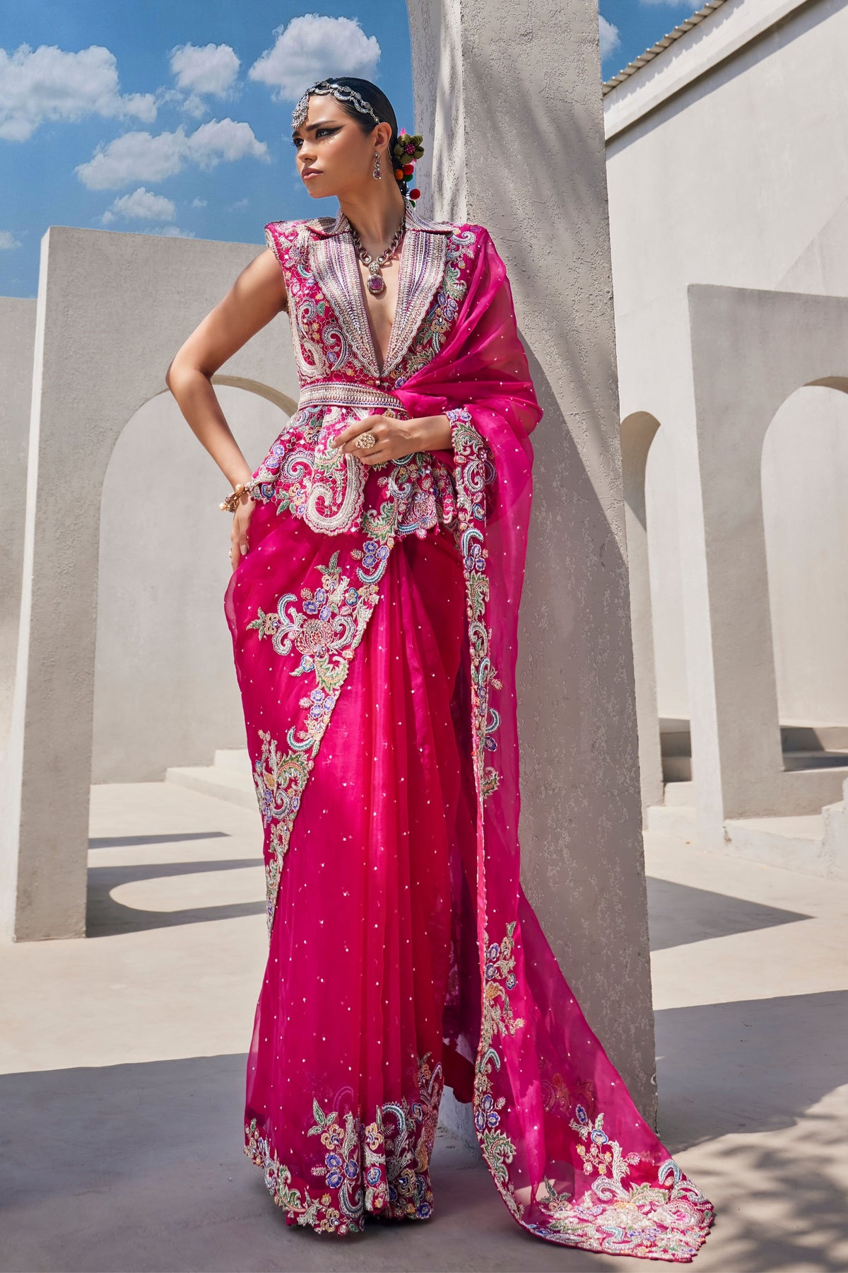 Nadia Saree Set