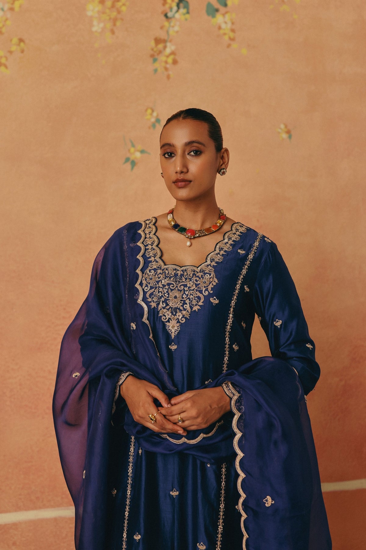 Neelam Nazakat Kurta Set