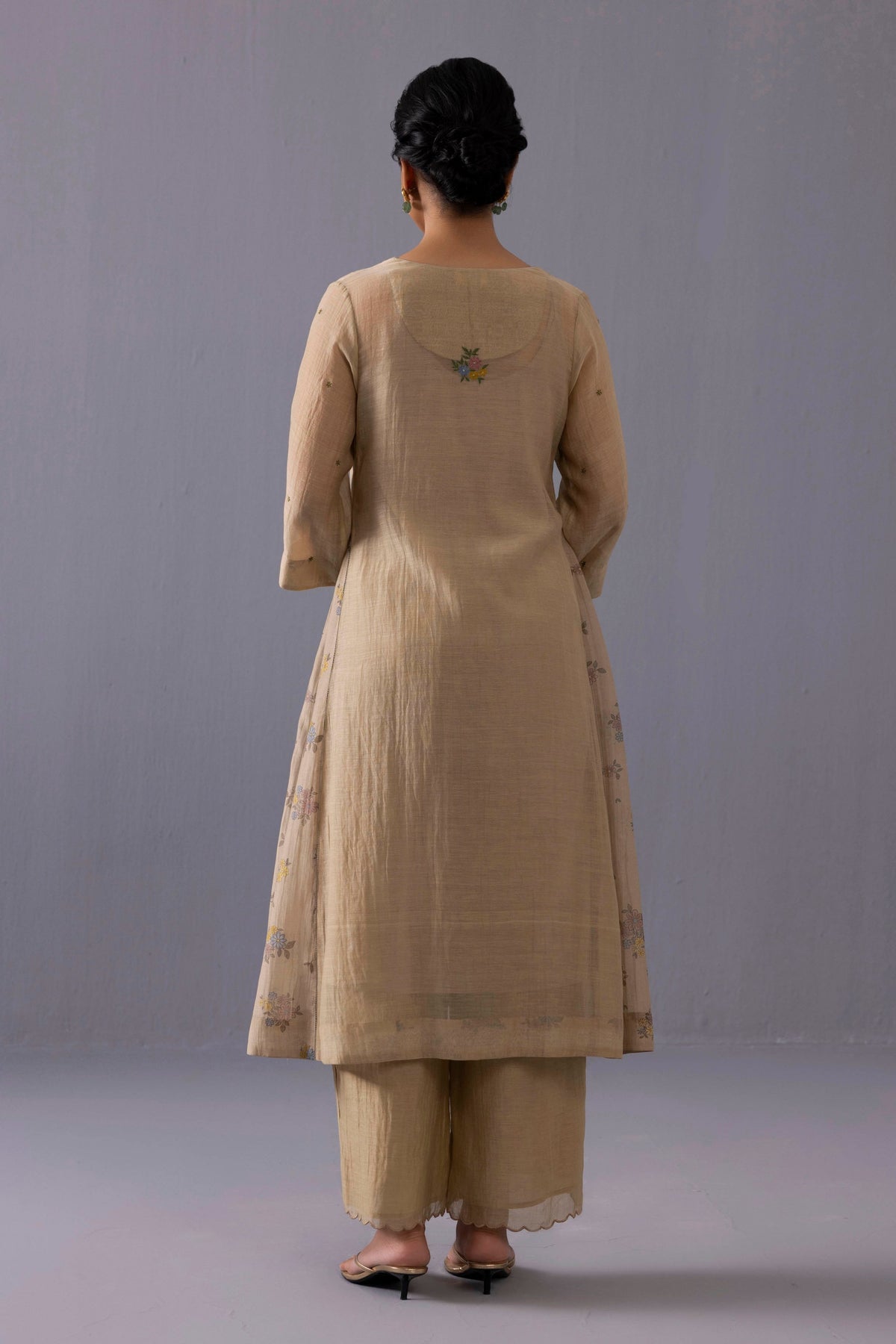 Sagarika Beige Kurta Set