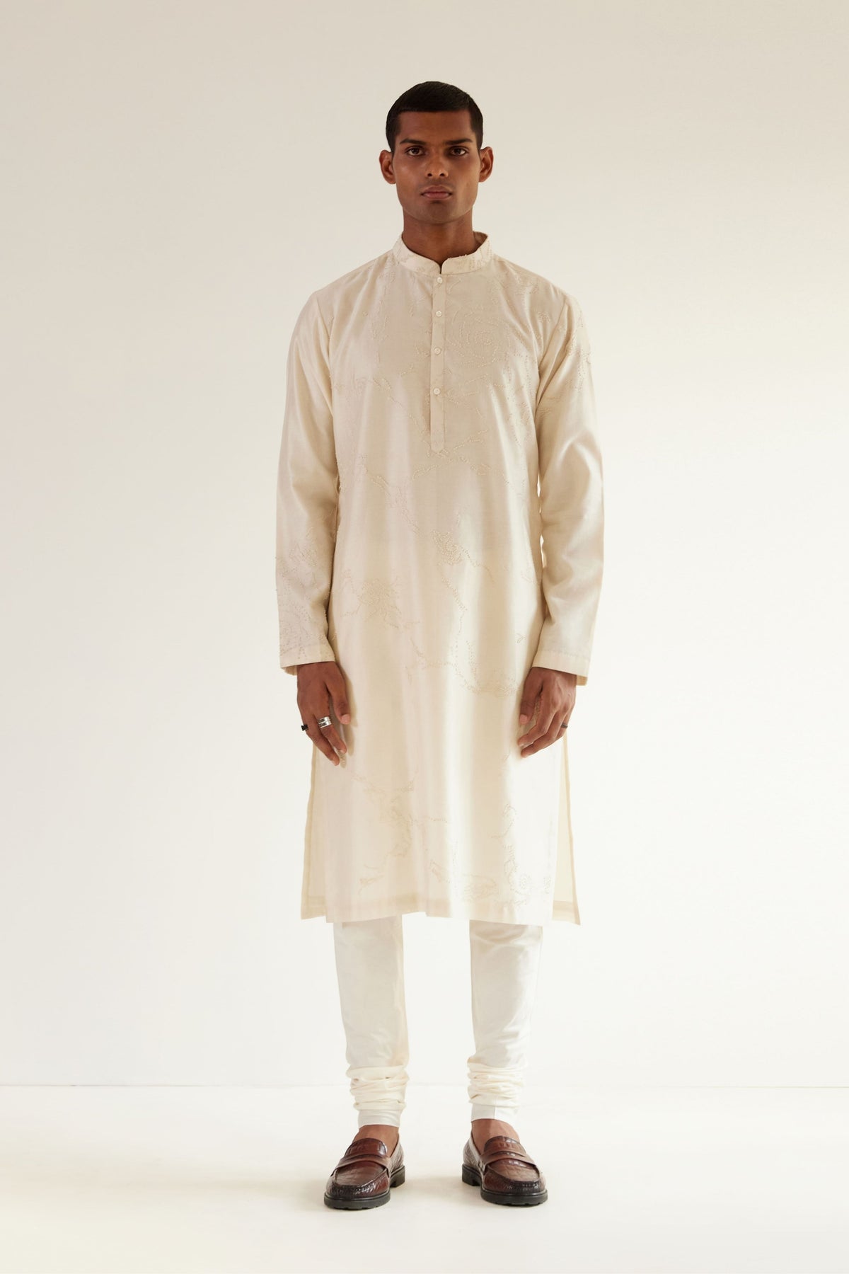 Black Hole Self  Kurta Set