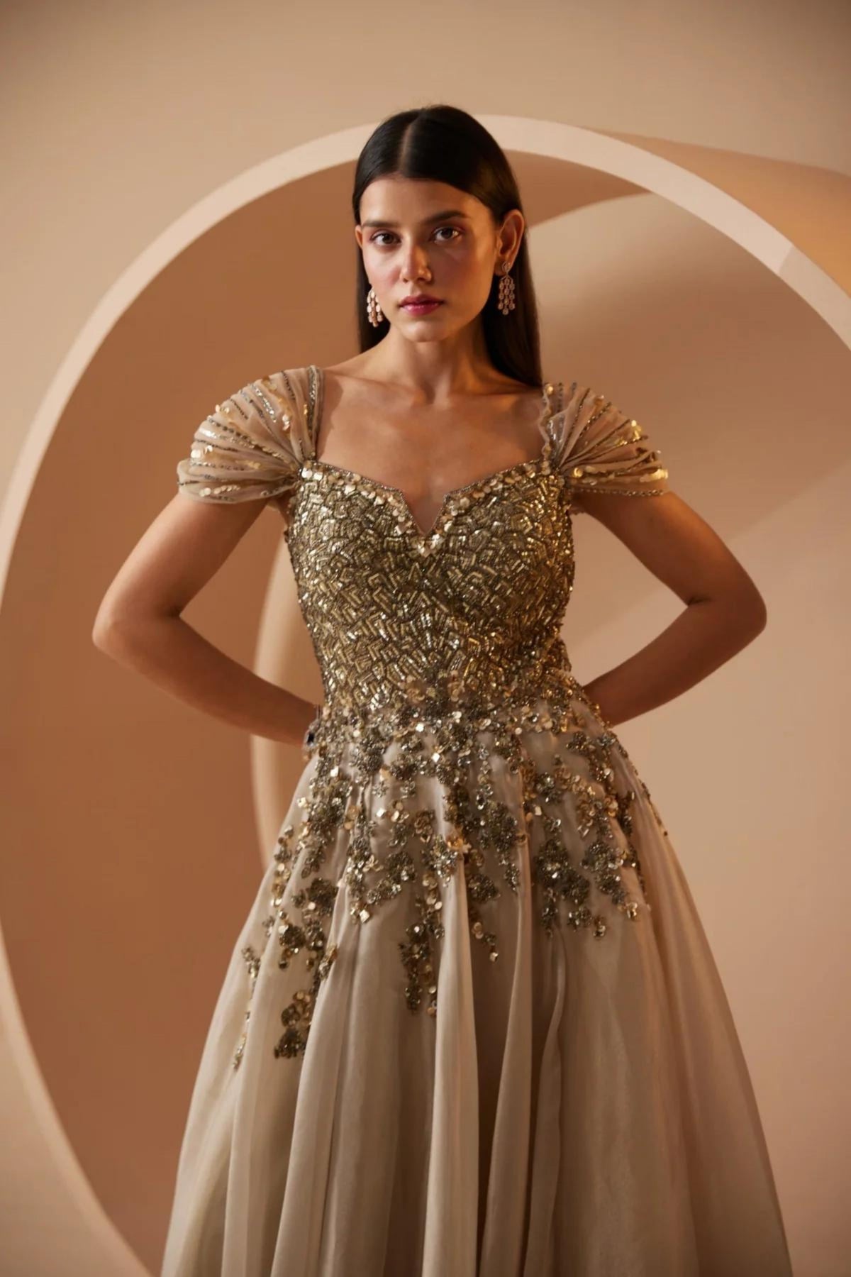 Ether Ecru Gown