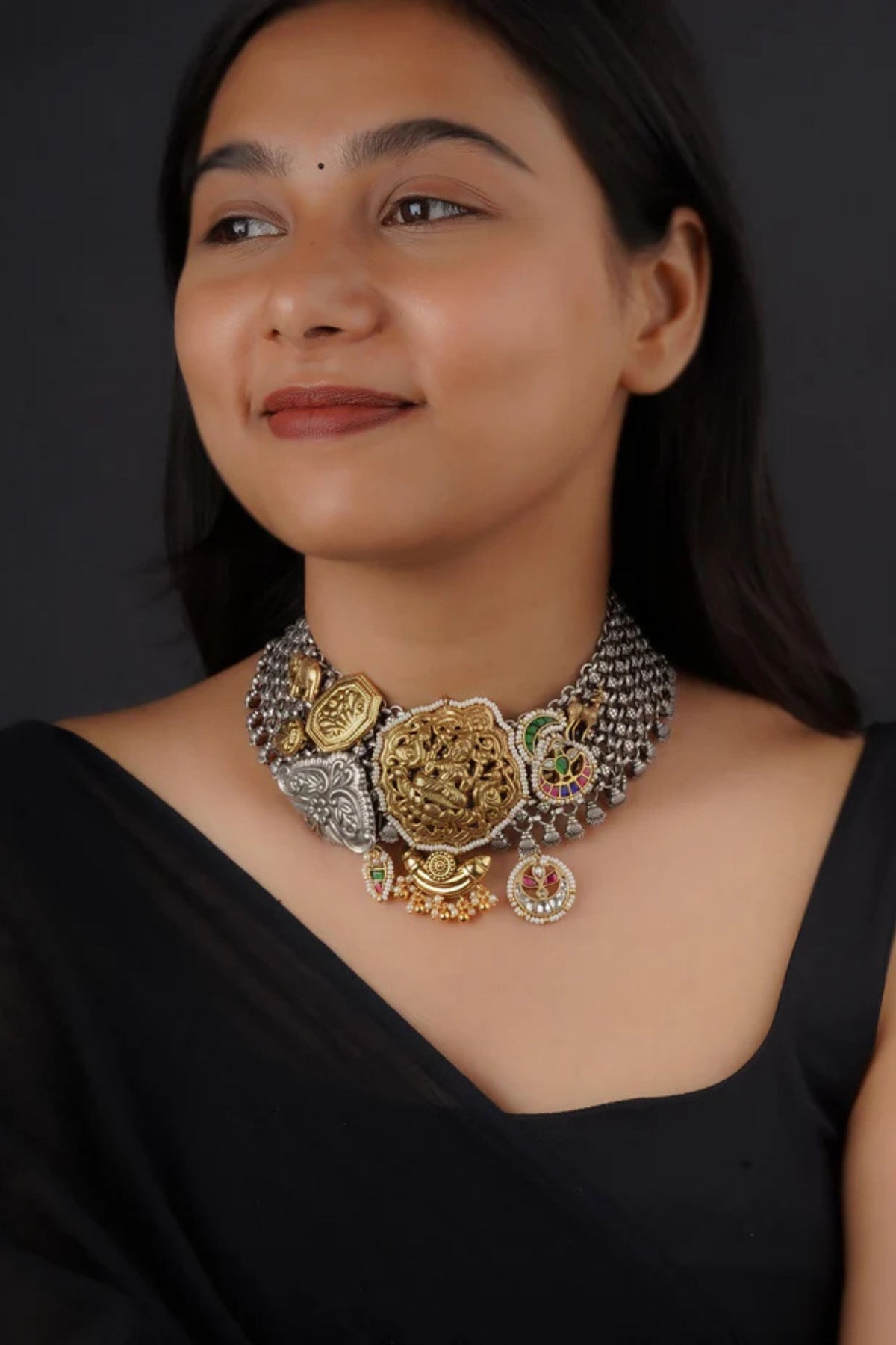 Multicolor Tribal Necklace
