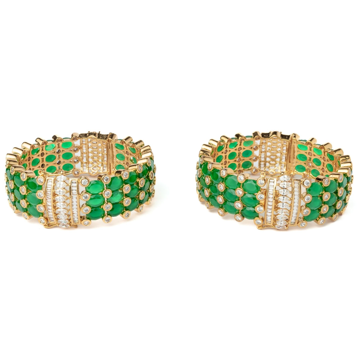 Kundan Polki Pair of Bangles
