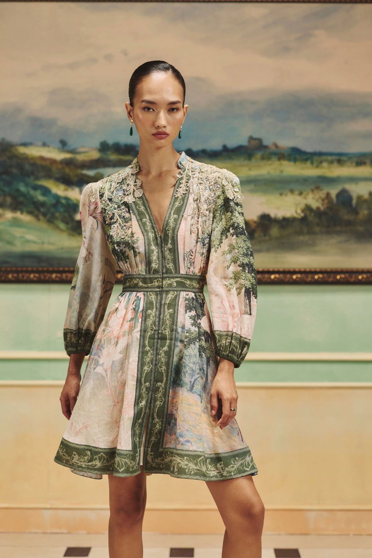 Vienna Foxglove Dress