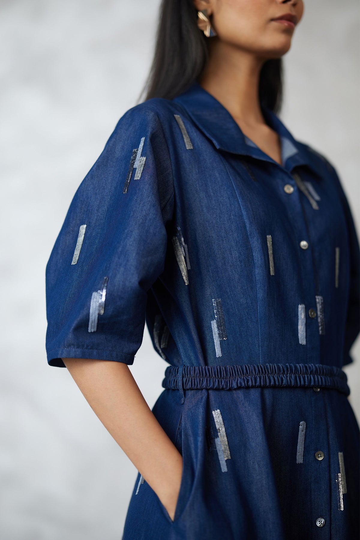 Denim Dark Blue Dress