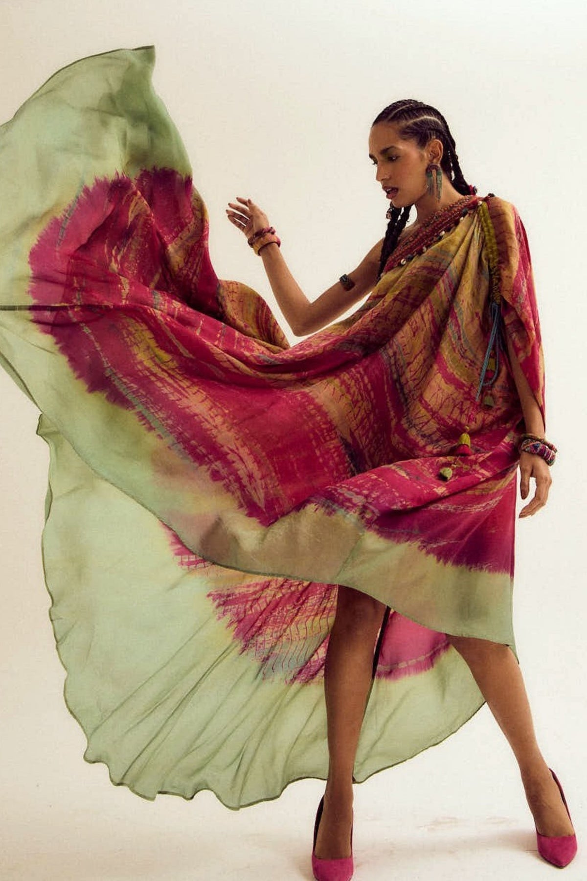 Sage Heather Dress