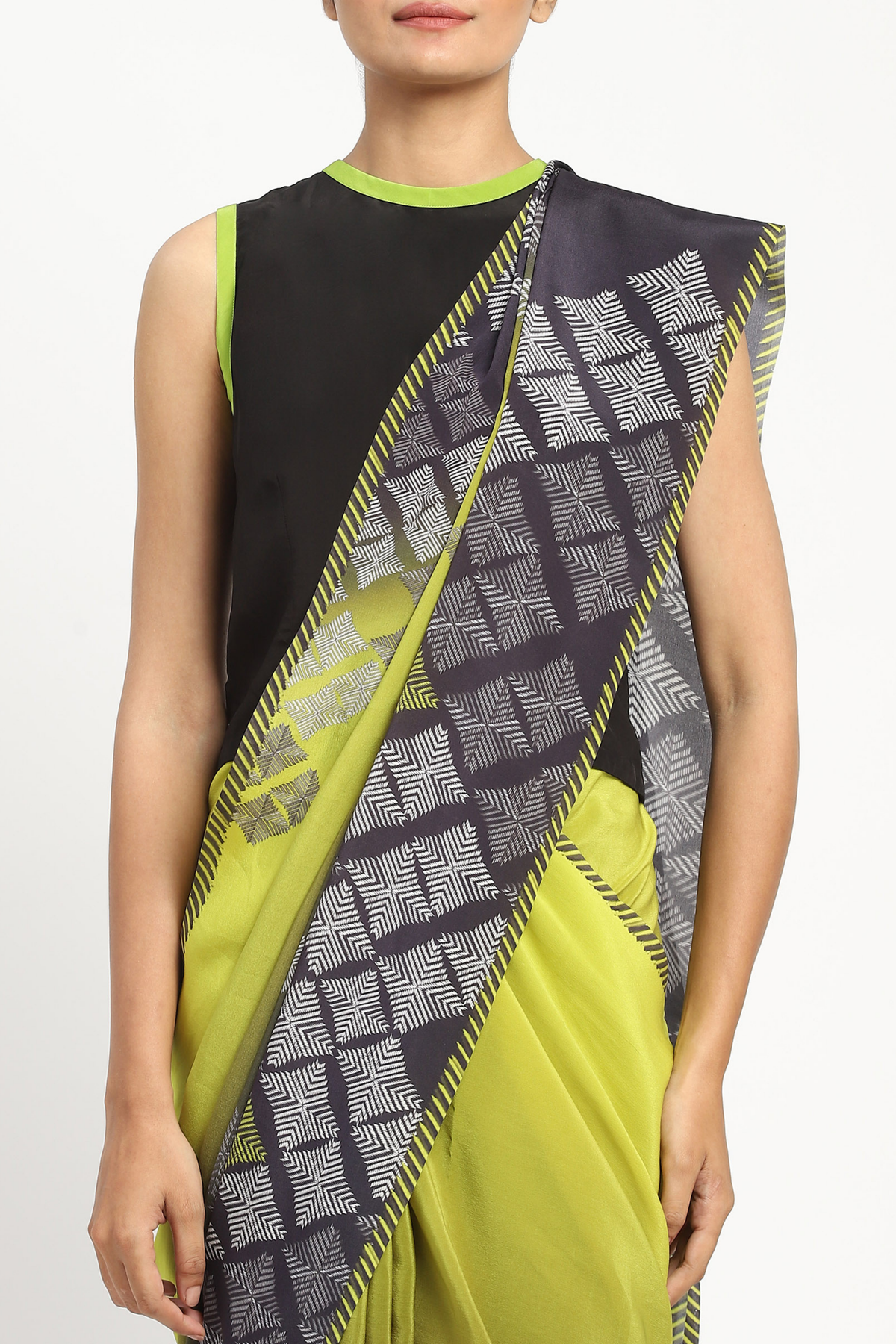 Still Seeking Printed Saree