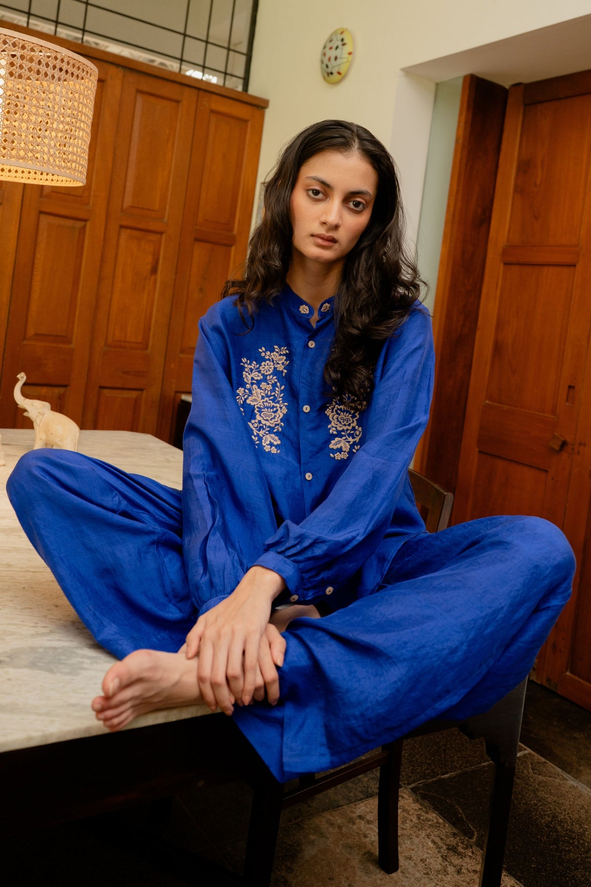 Ink Blue Sara Shirt
