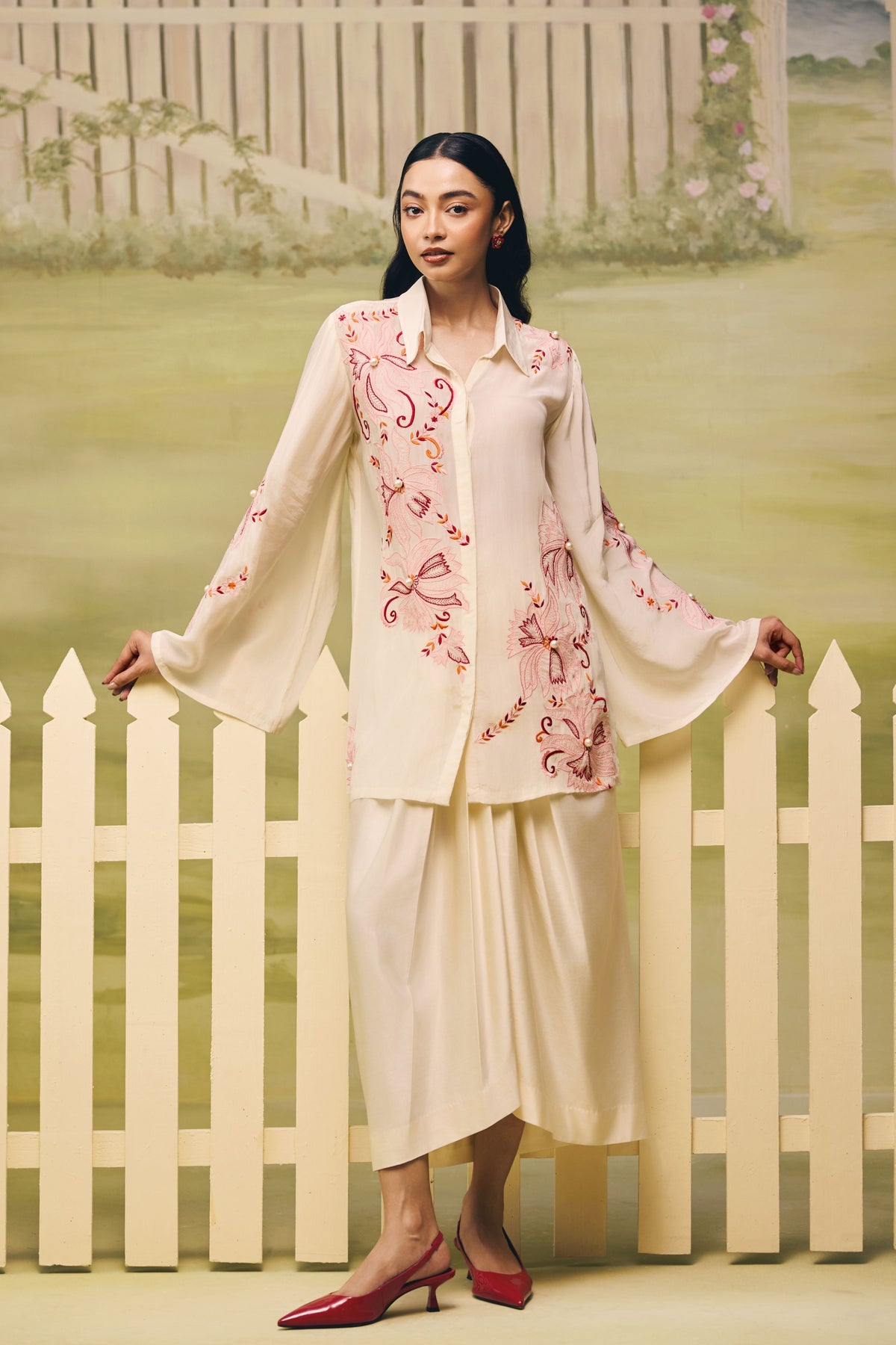 Coral Reverie Flow Sleeve Set