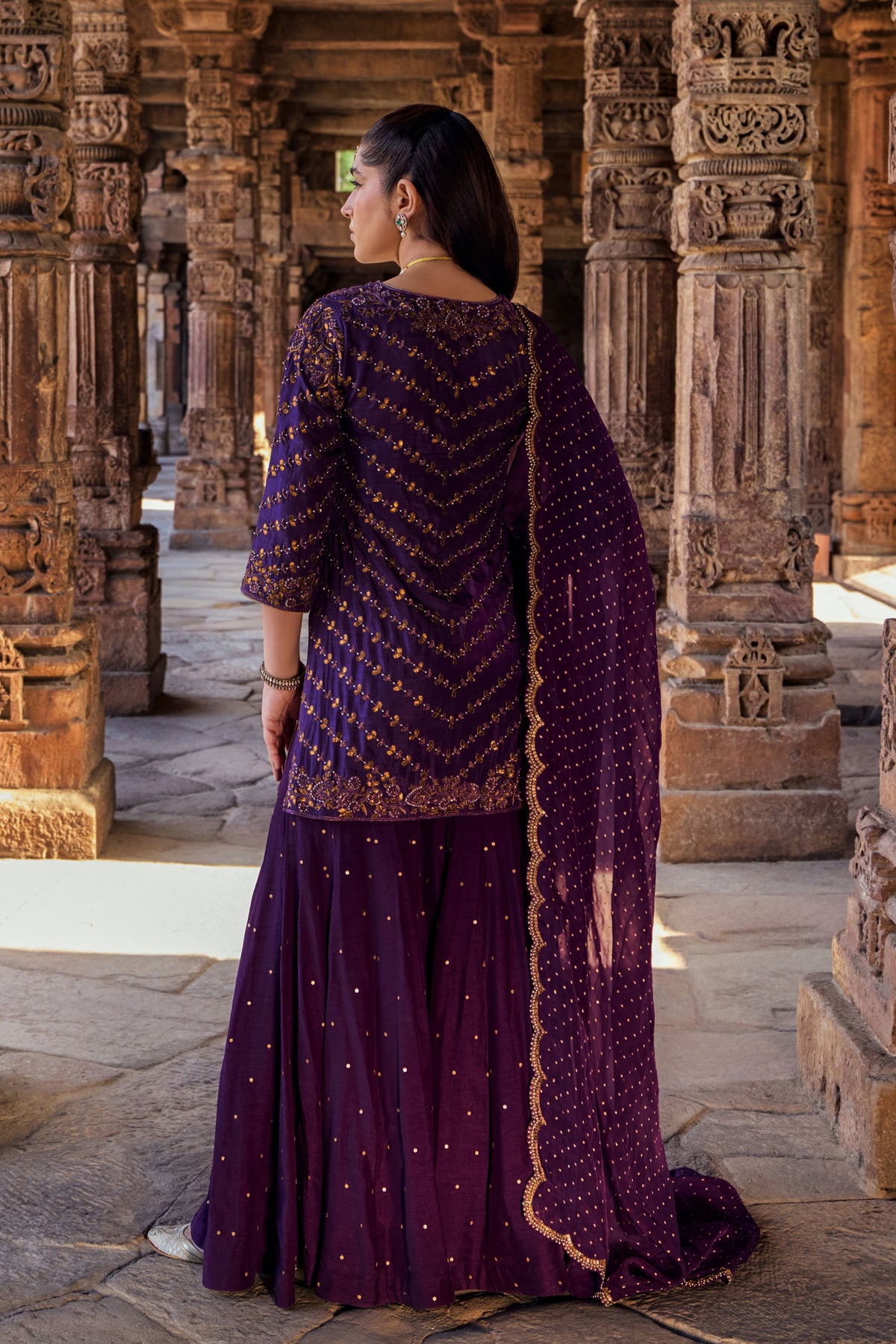 Naqsh Gharara Set