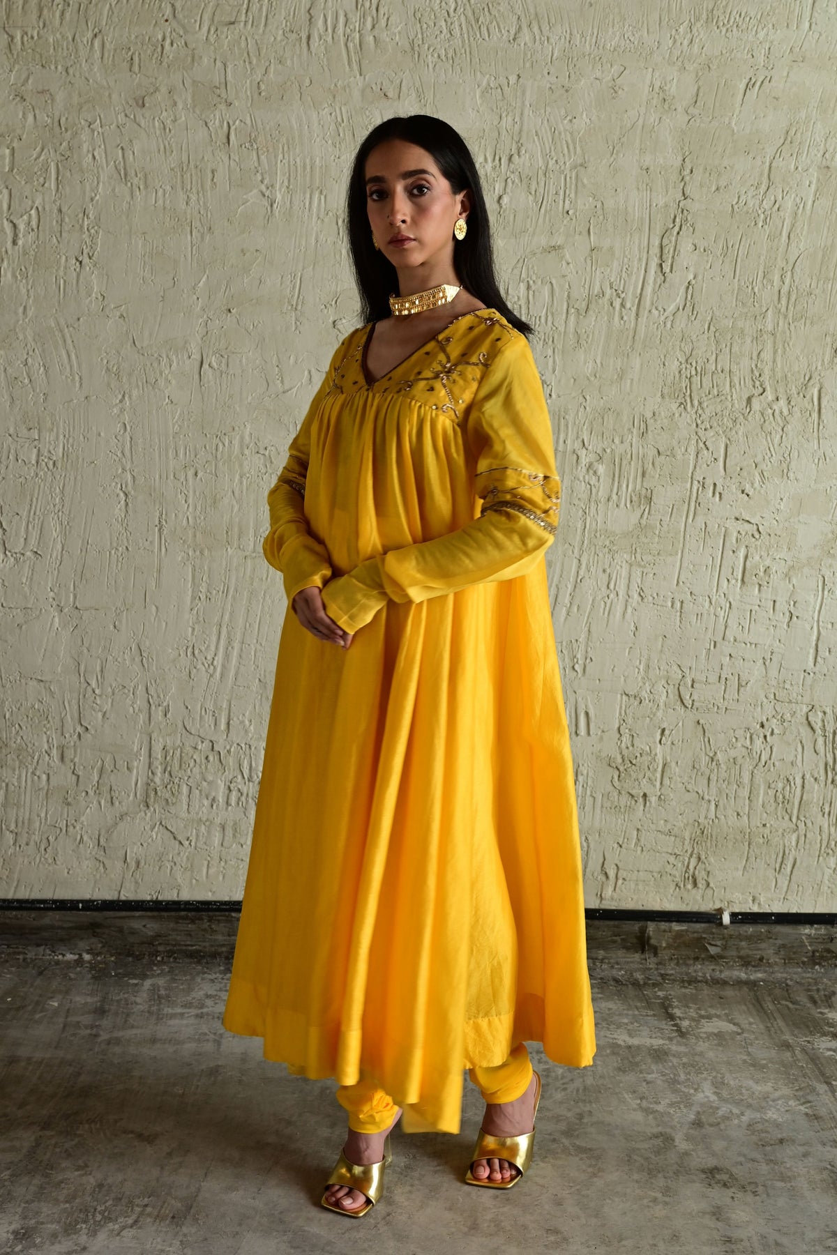 Zardozi Diana Churidar Set