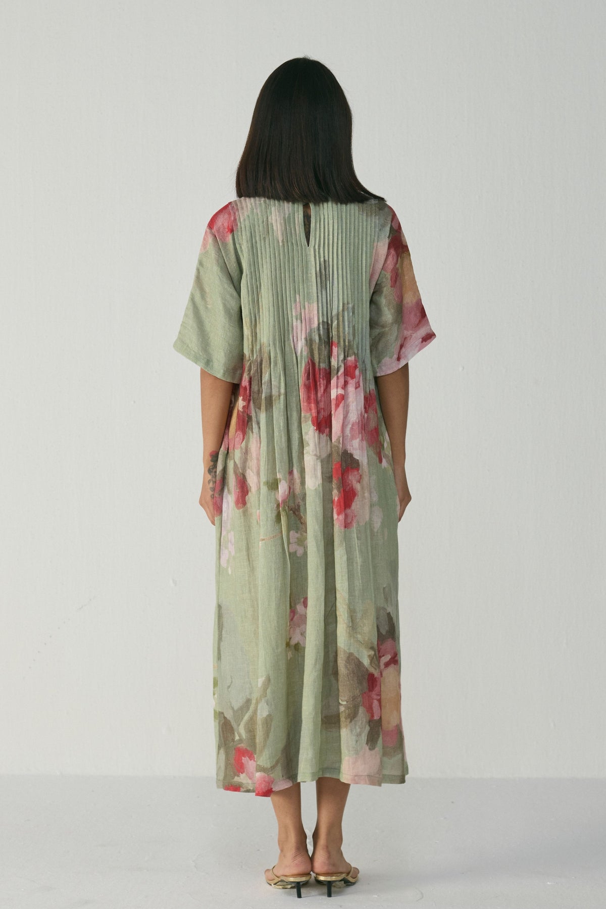 Roos Pintucks Dress