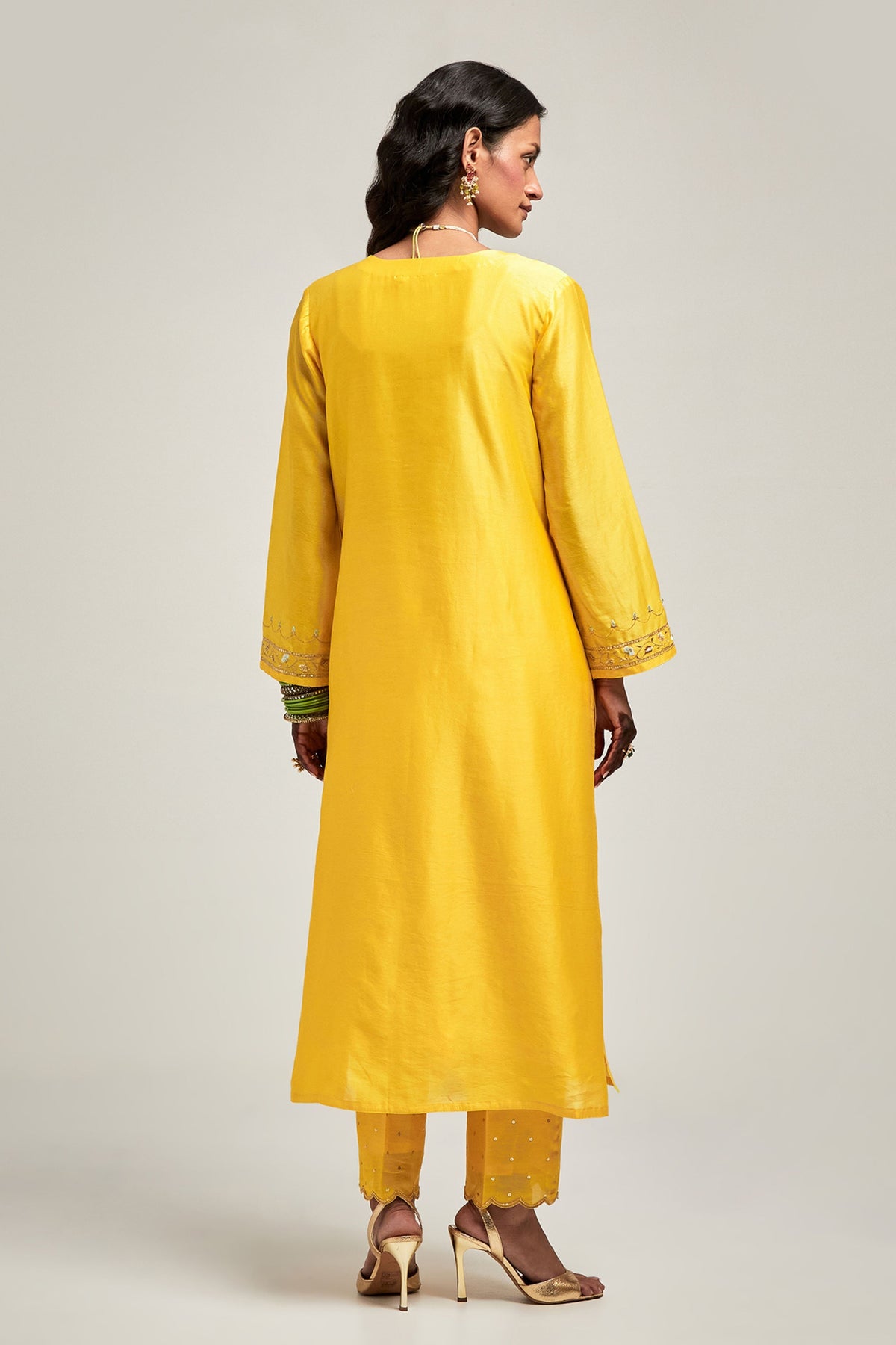 Yellow Kurta Set