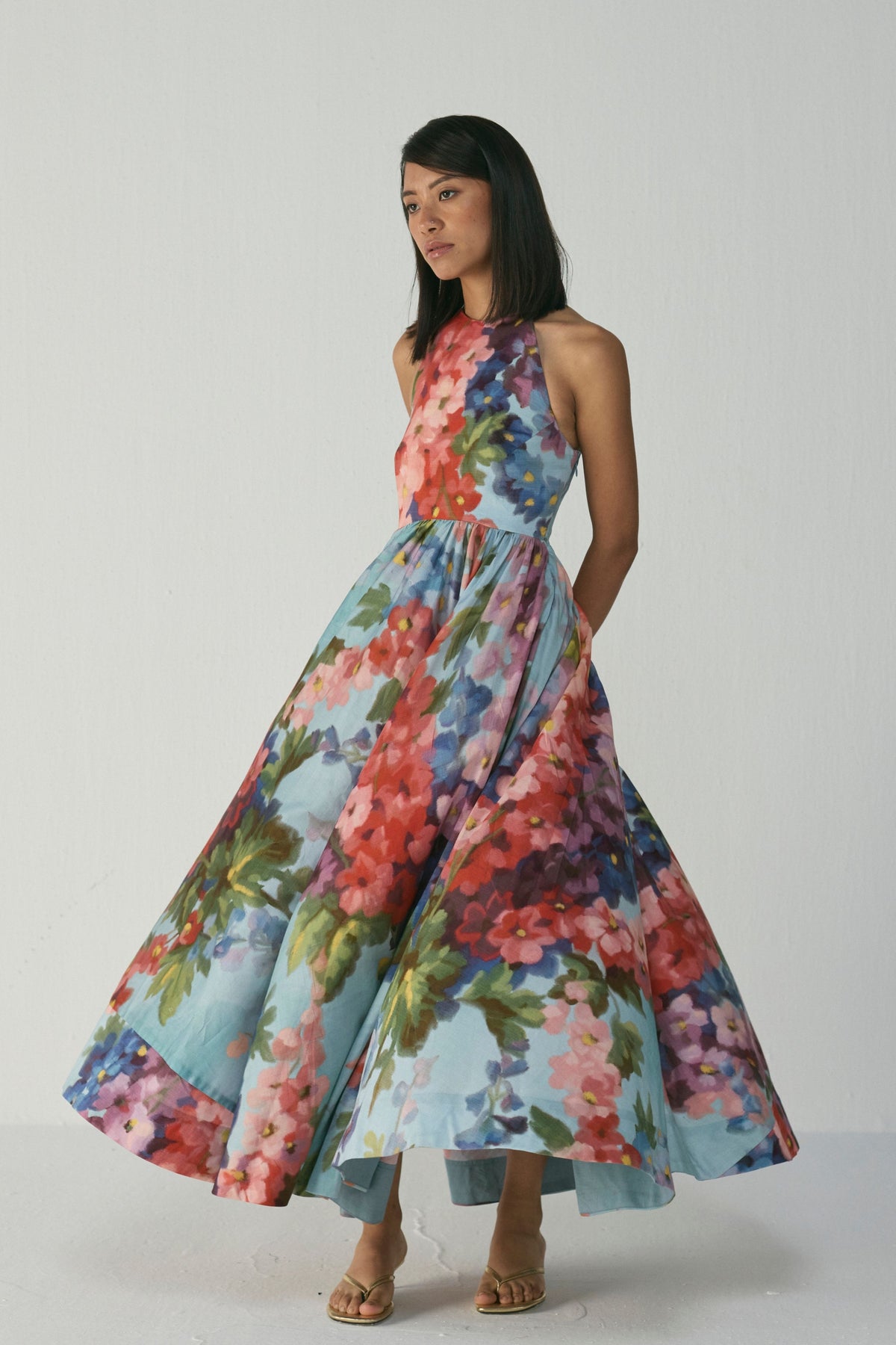 Darlington Halter Neck Dress