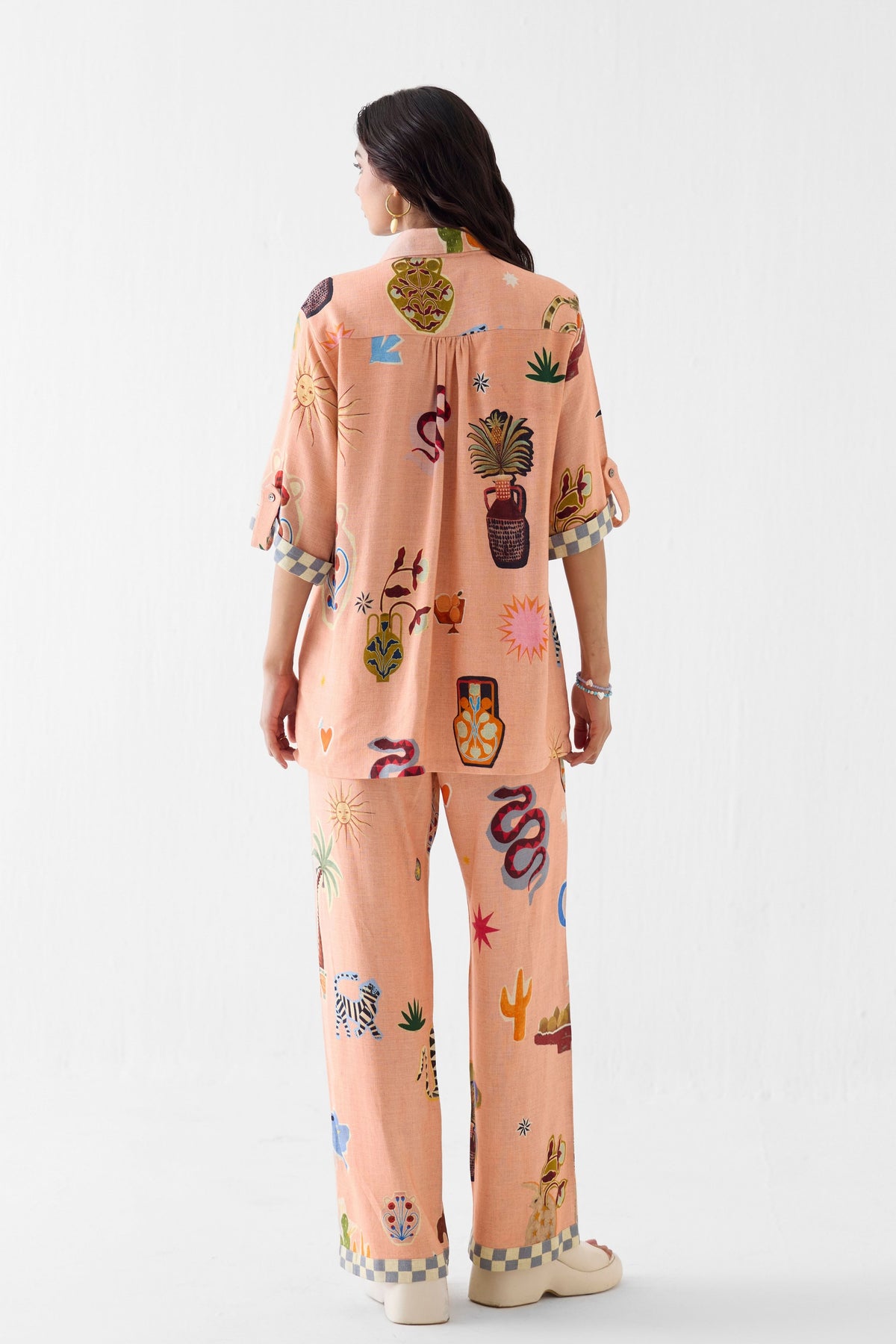 Pottery Peach Co-ord Set