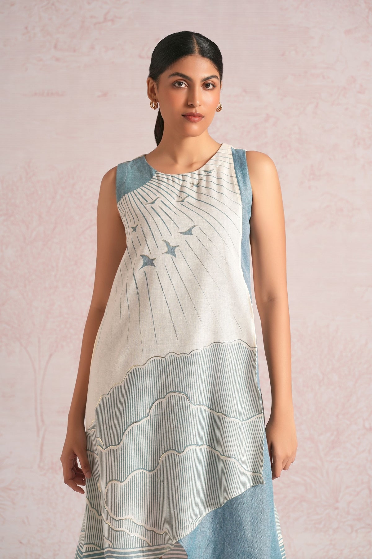 Silver Blueberry Dress