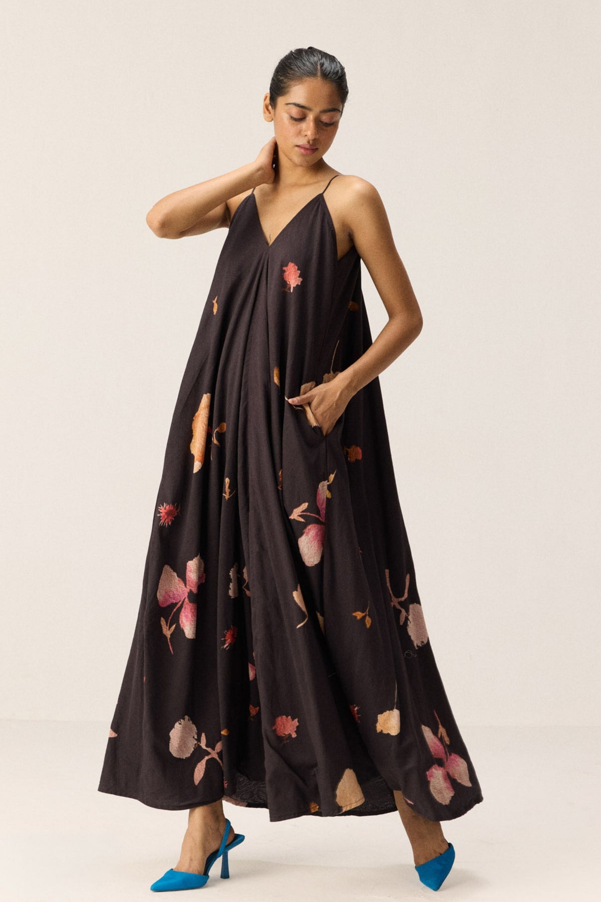 Black Tropicana Dress