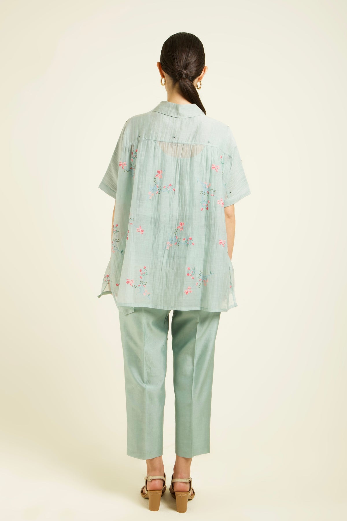 Mint Half Sleeve Co-ord Set