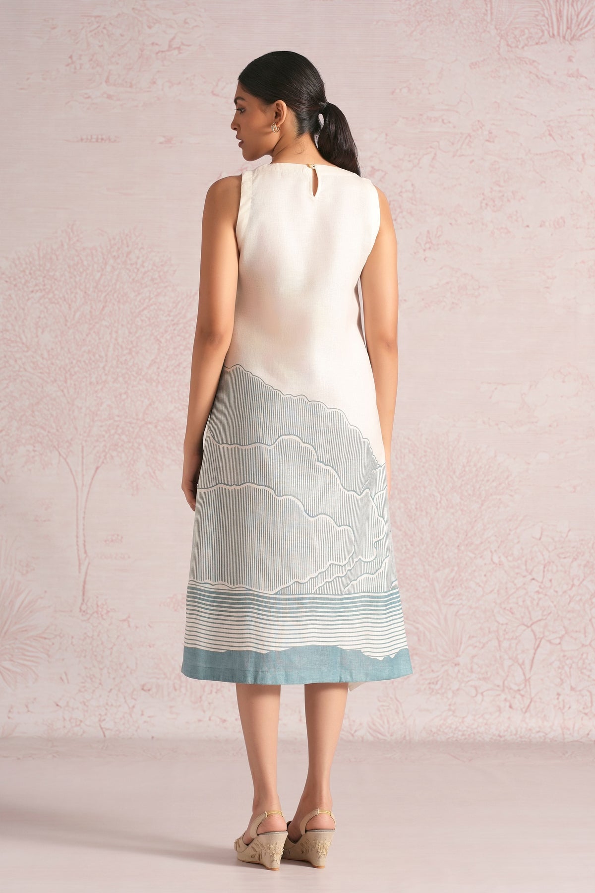 Silver Blueberry Dress