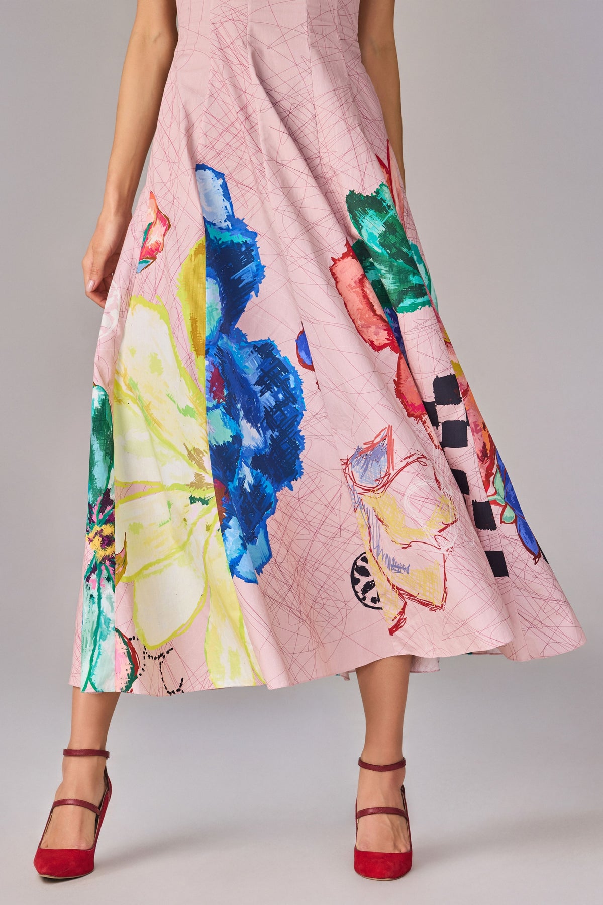 Peach Prime Emily Dress