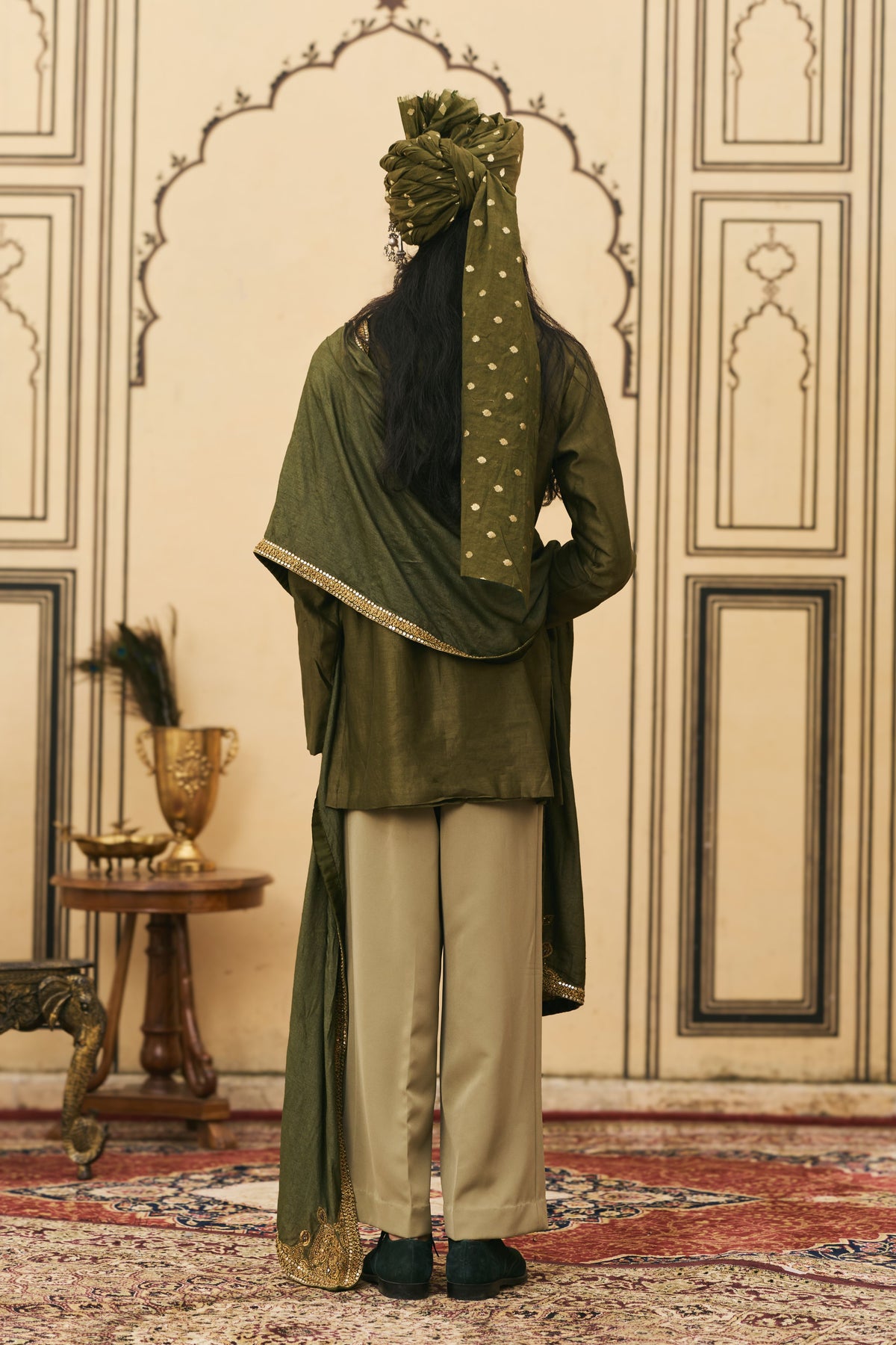Sabz Kurta Set