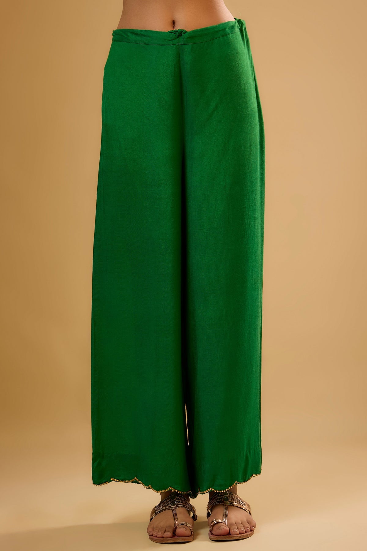 Green Anarkali Set