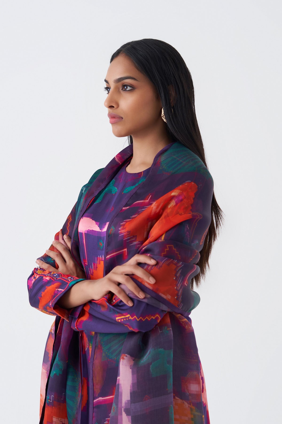 Oaxaca Morado Dupatta