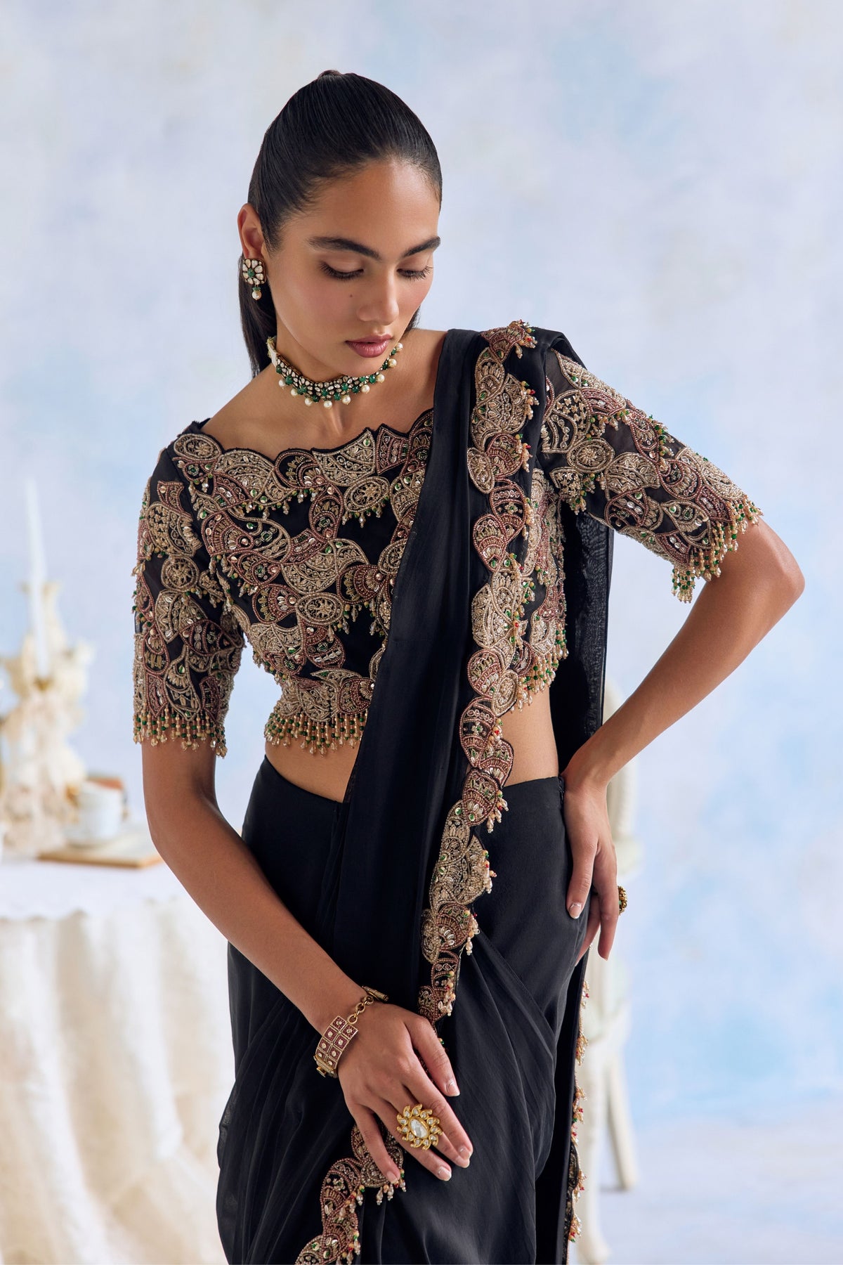 Zoya Saree Set