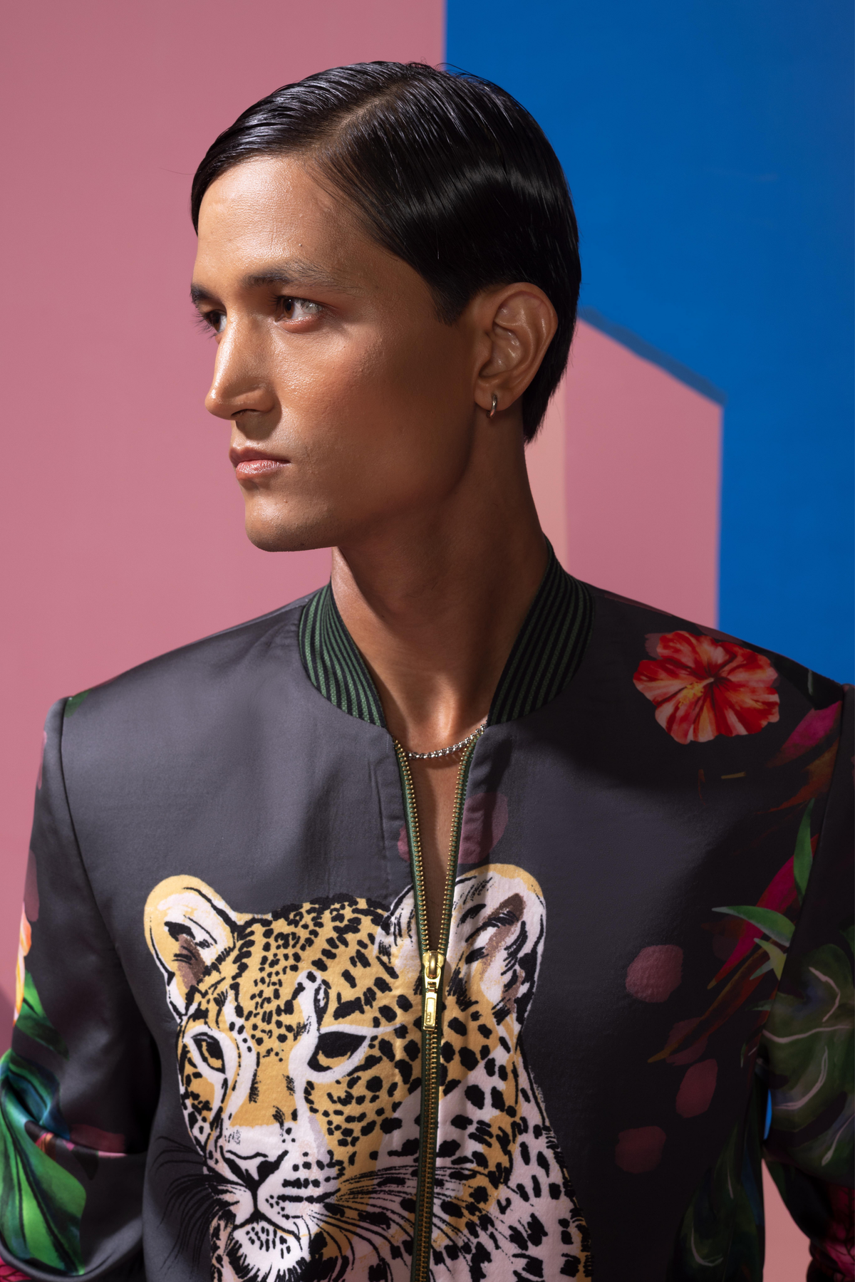 Feral Flora Charcoal Jacket