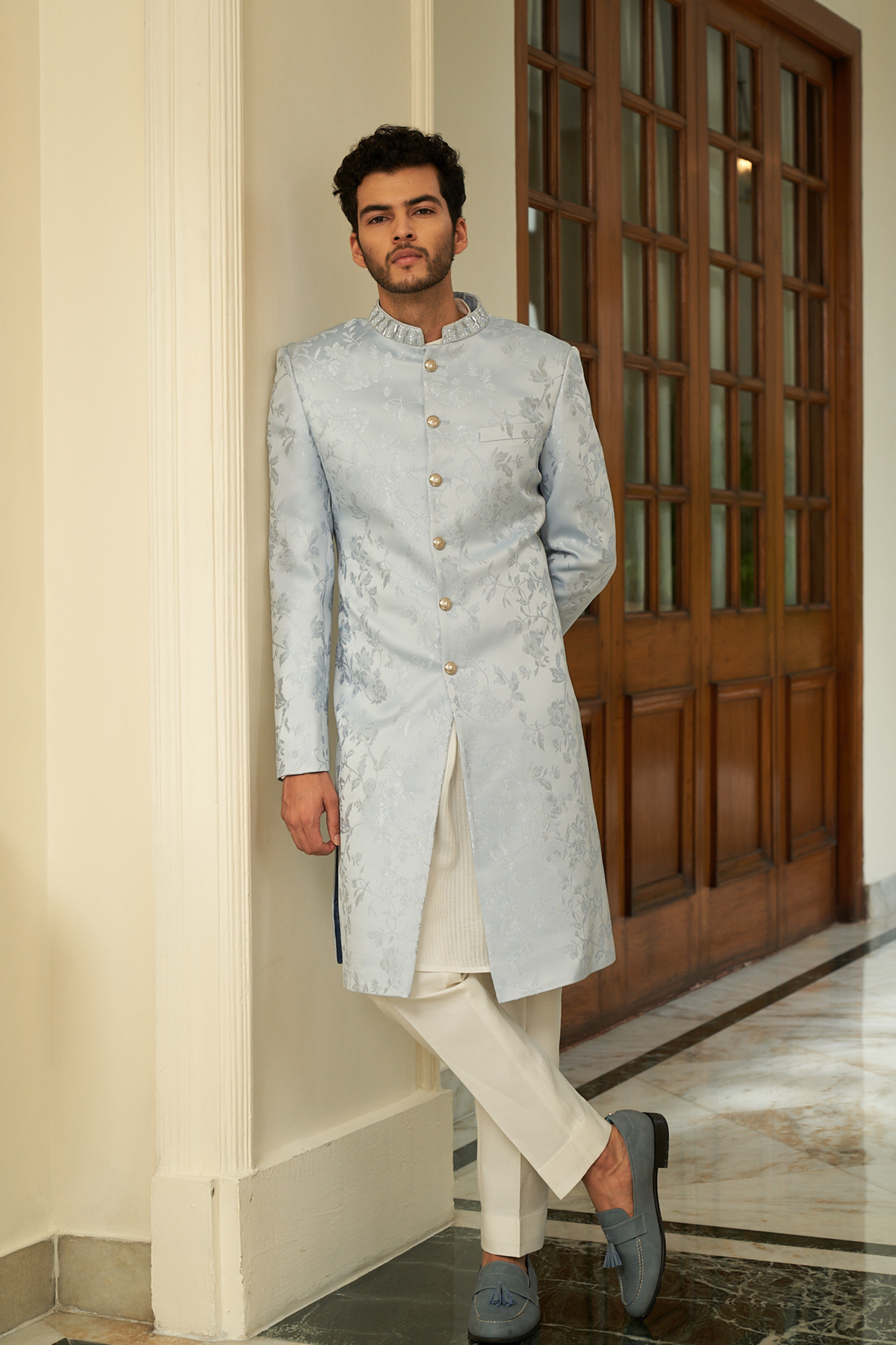 Floral Dream Achkan Set