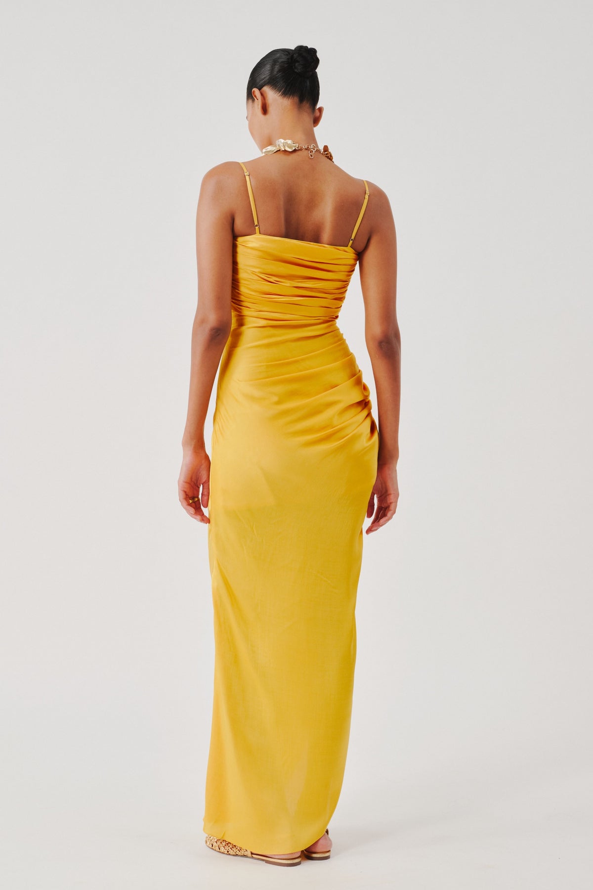 Spaghetti Draped Dress