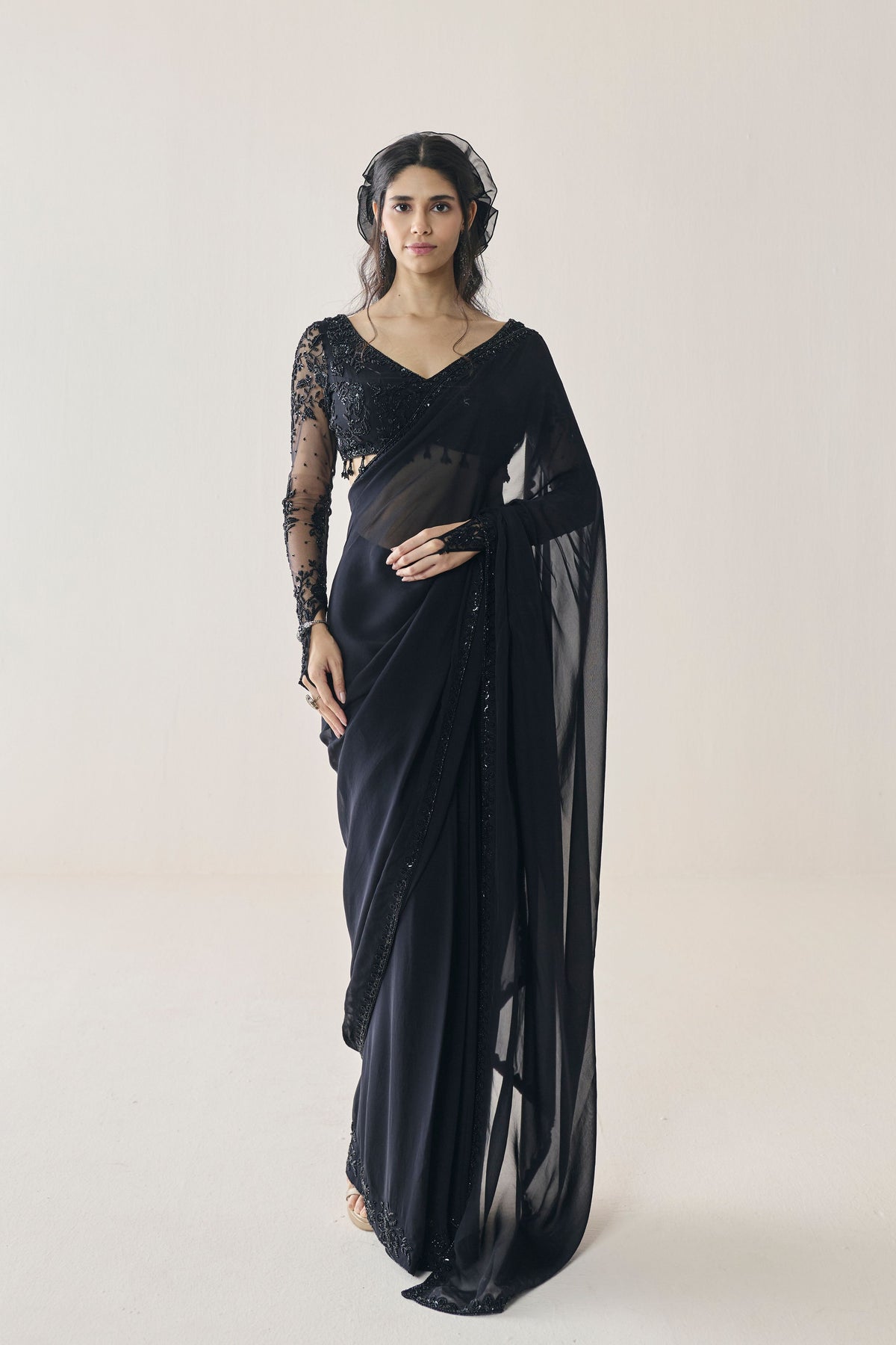 Mabel Pre Stitched Saree
