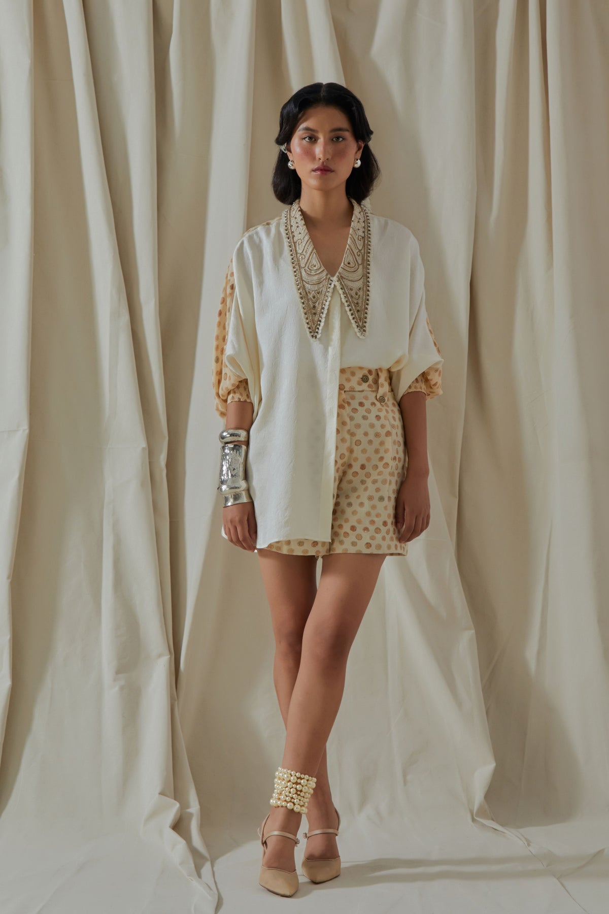 Mandala Structured Shirt Set