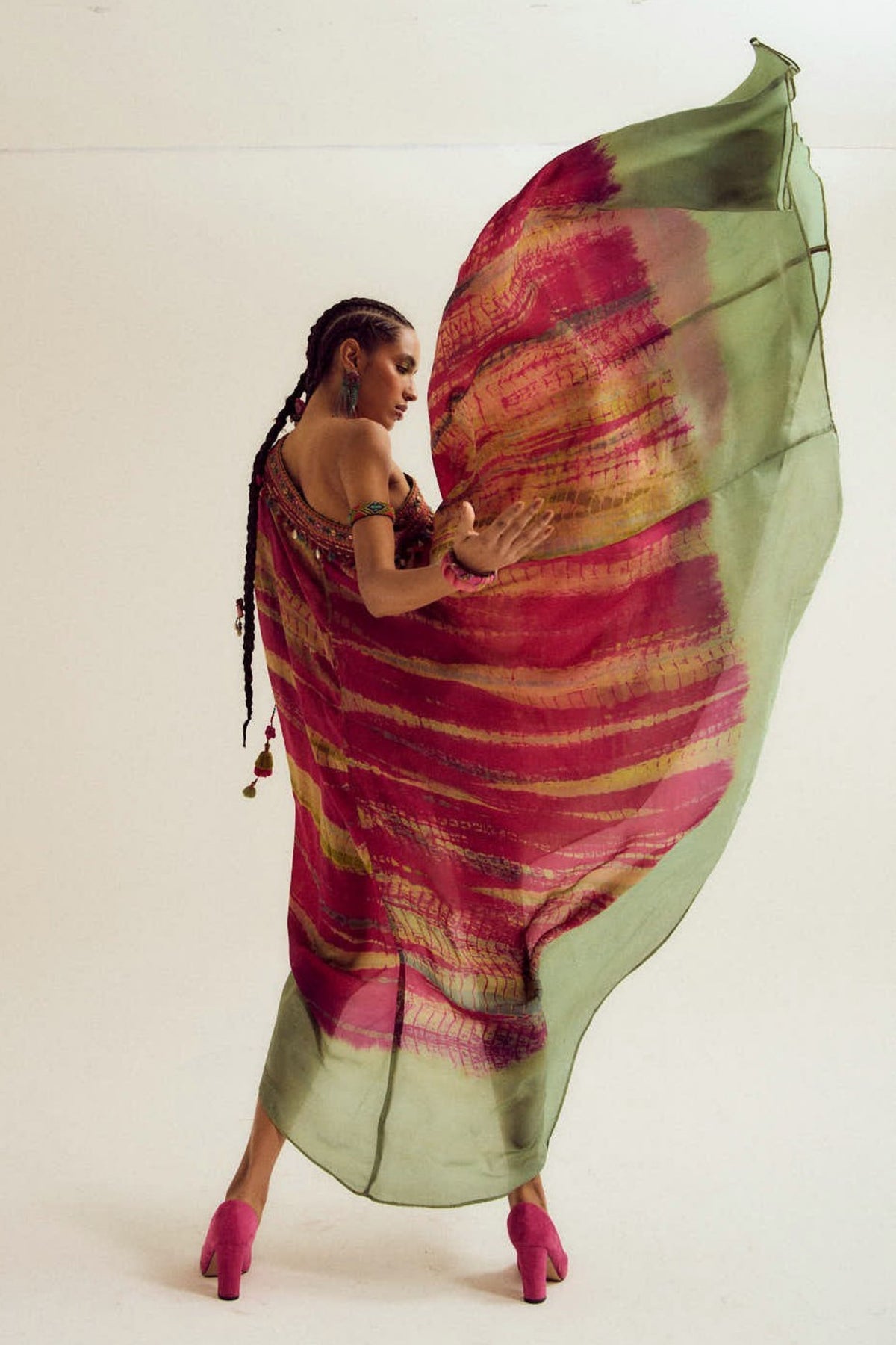 Sage Heather Dress