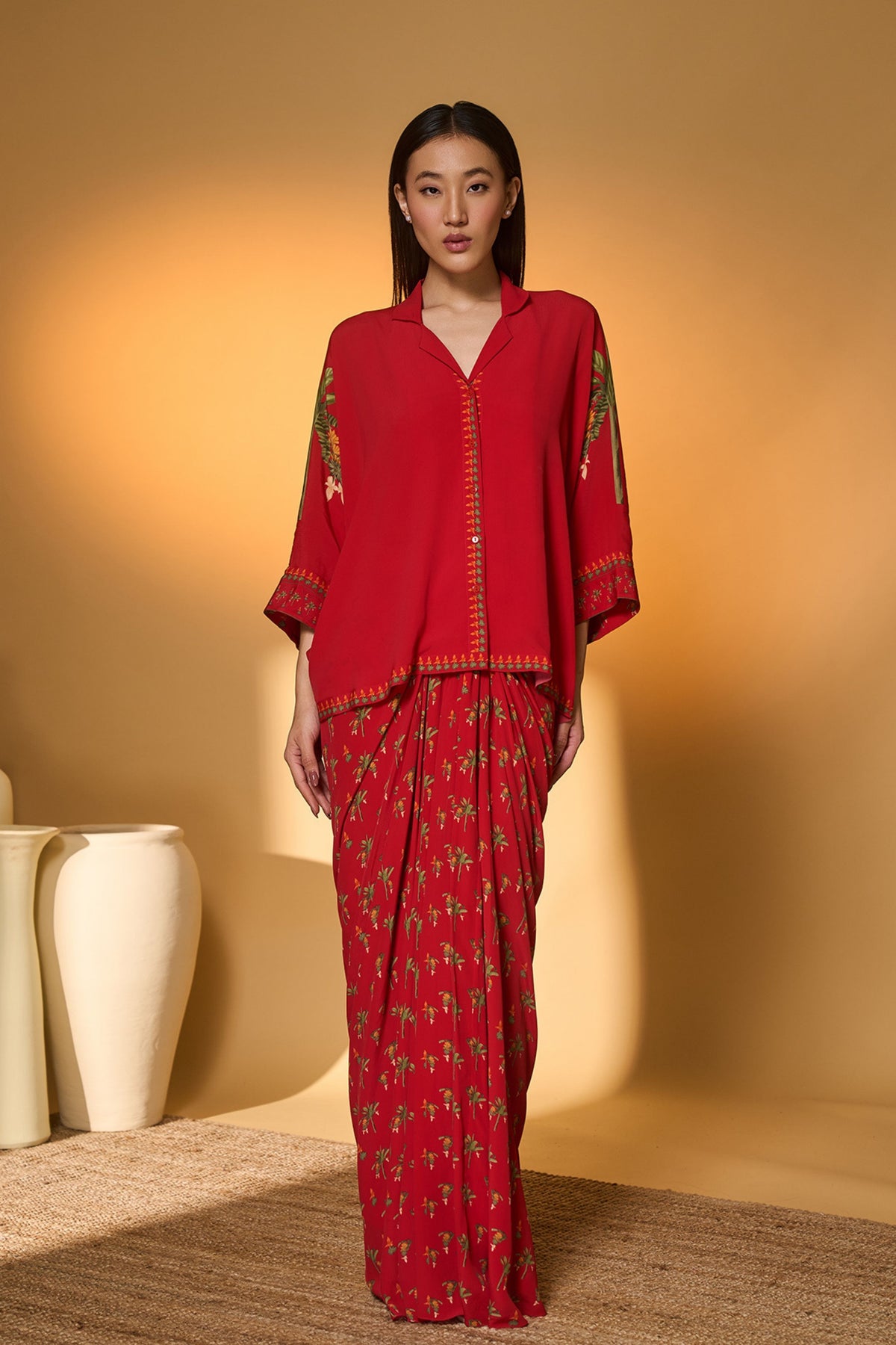 Red Tropical Fusion Set