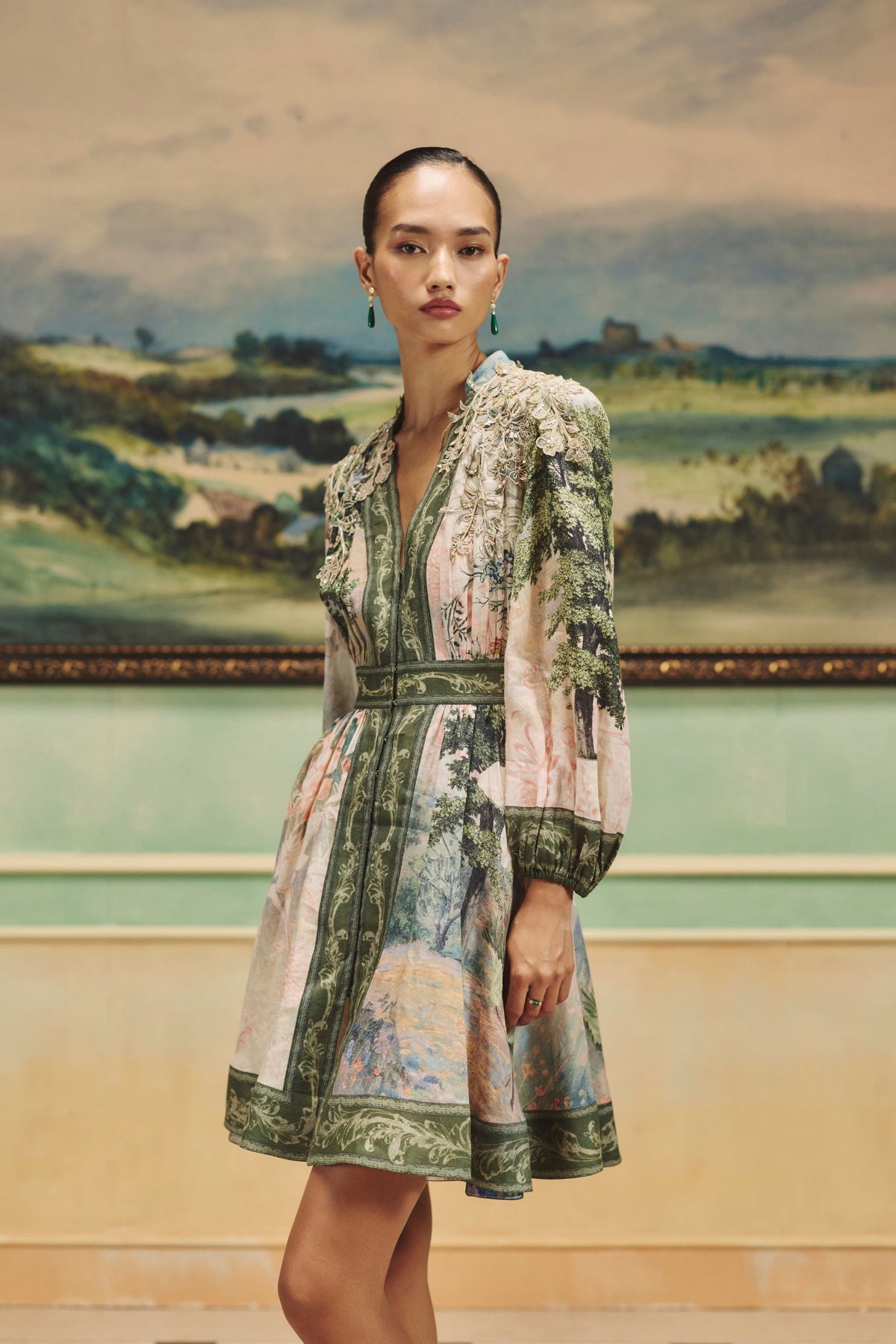 Vienna Foxglove Dress