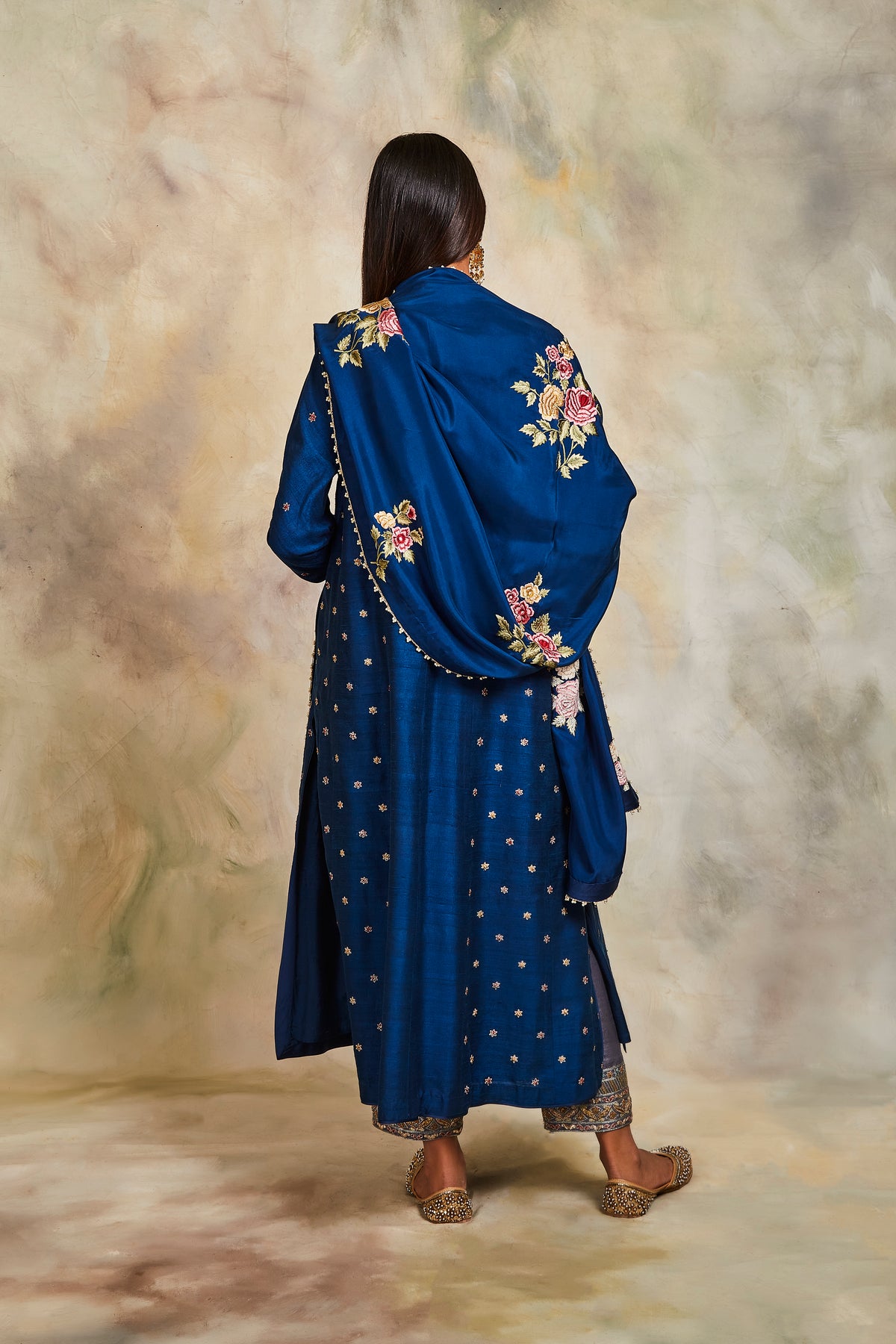 Blue kurta set