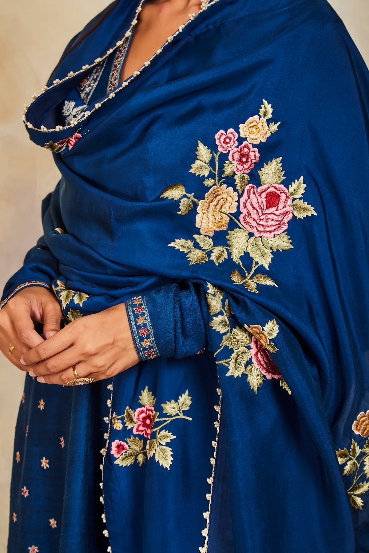 Blue kurta set