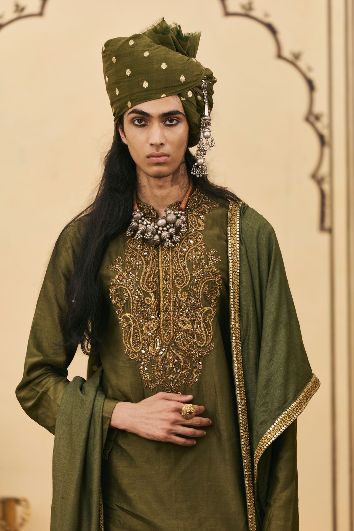 Sabz Kurta Set
