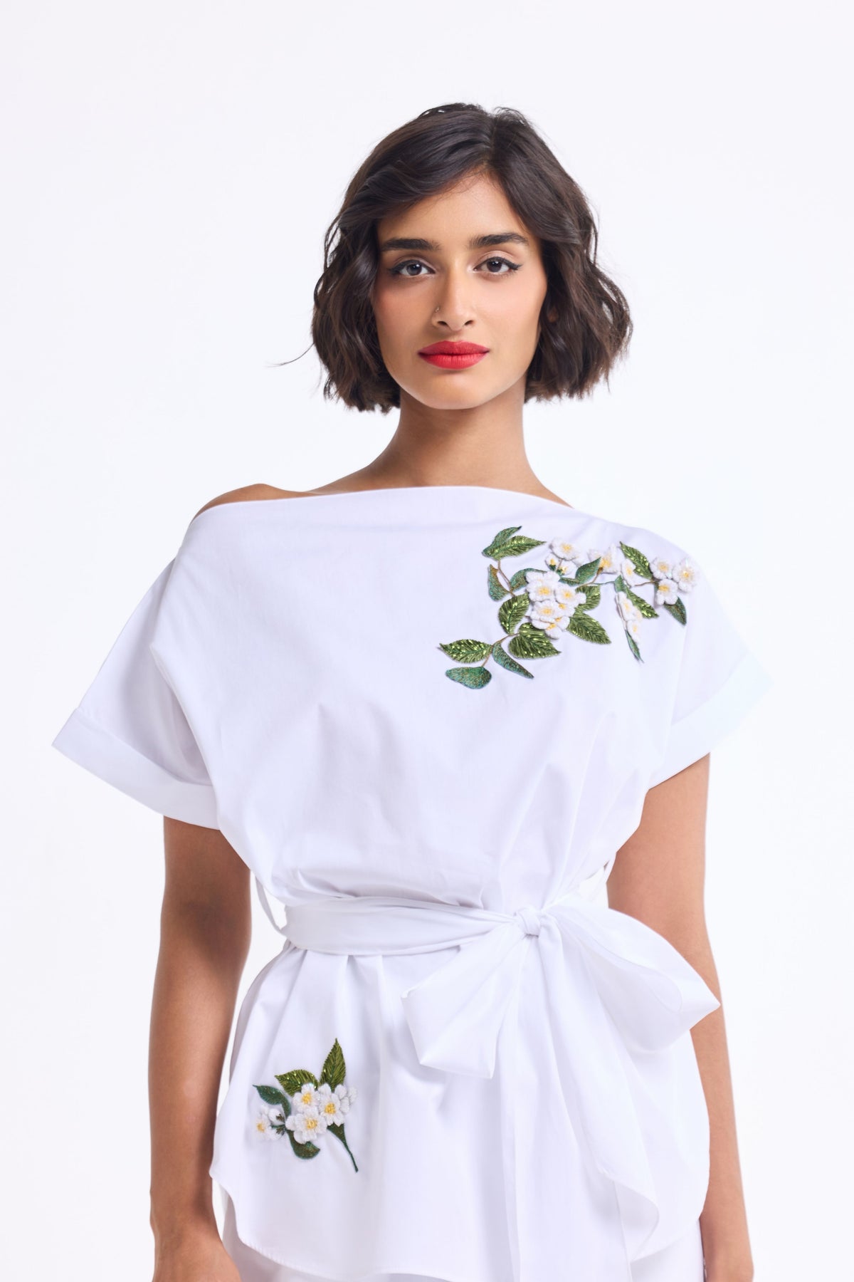 Boat Neck Top With Pants