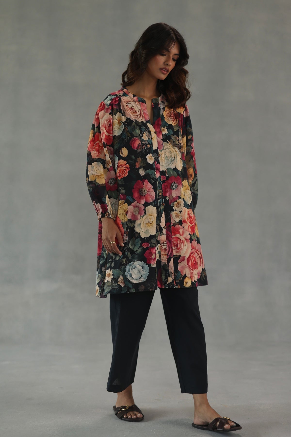 Rose Dusk Tunic Set