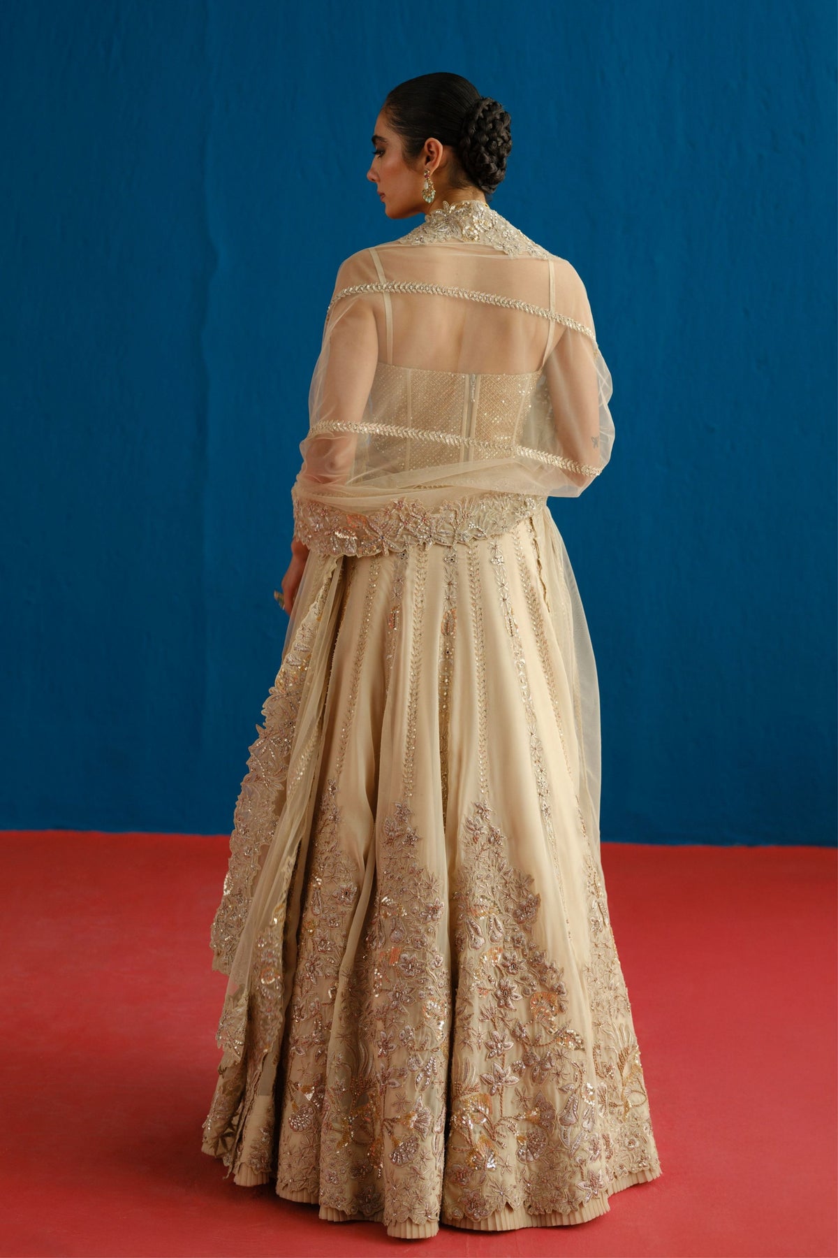 Gold Keya Lehenga Set