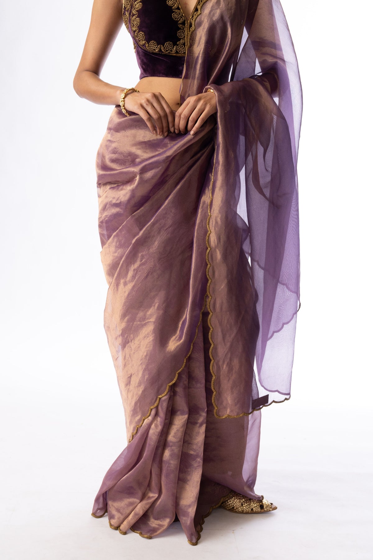 Amber Saree Set