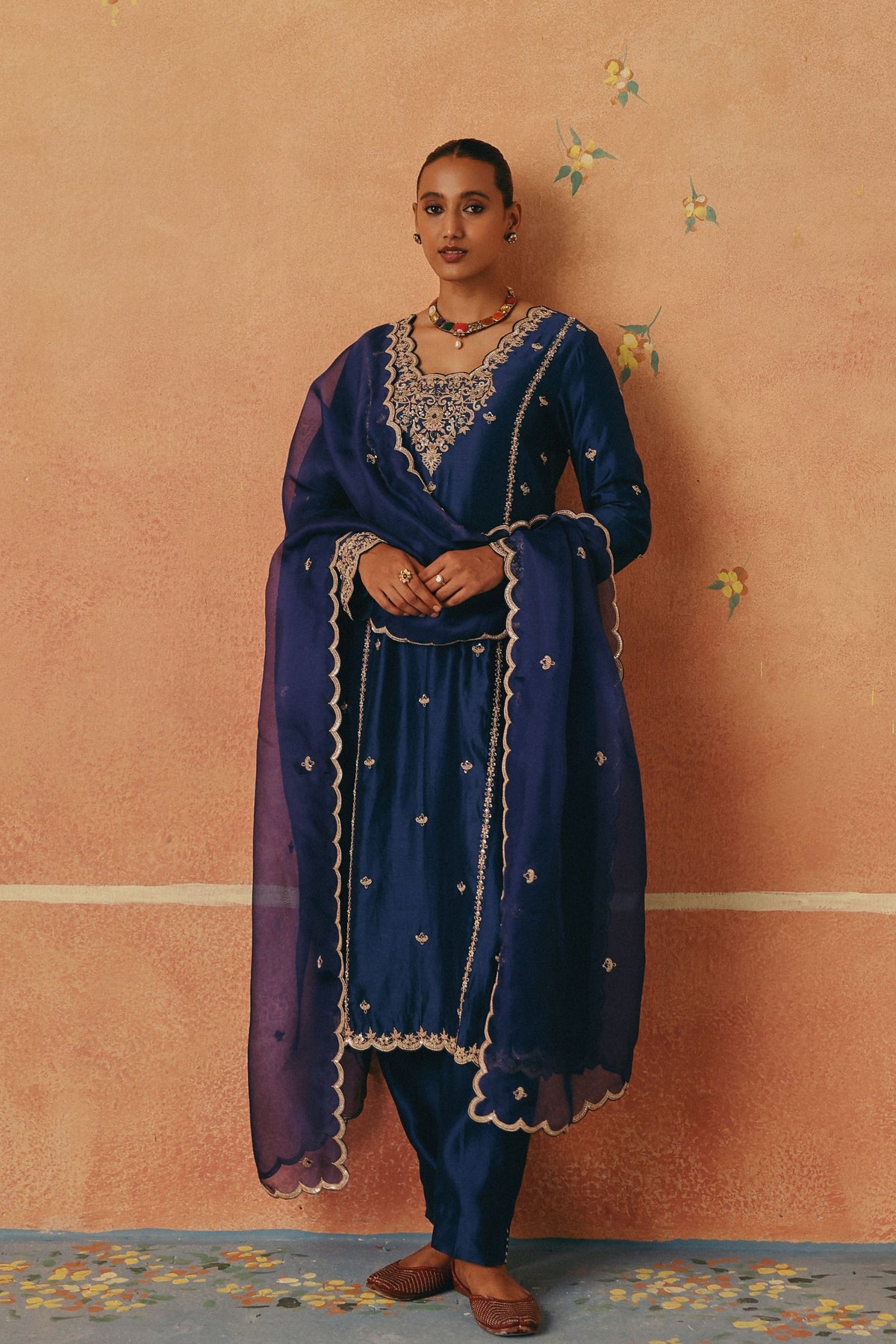 Neelam Nazakat Kurta Set