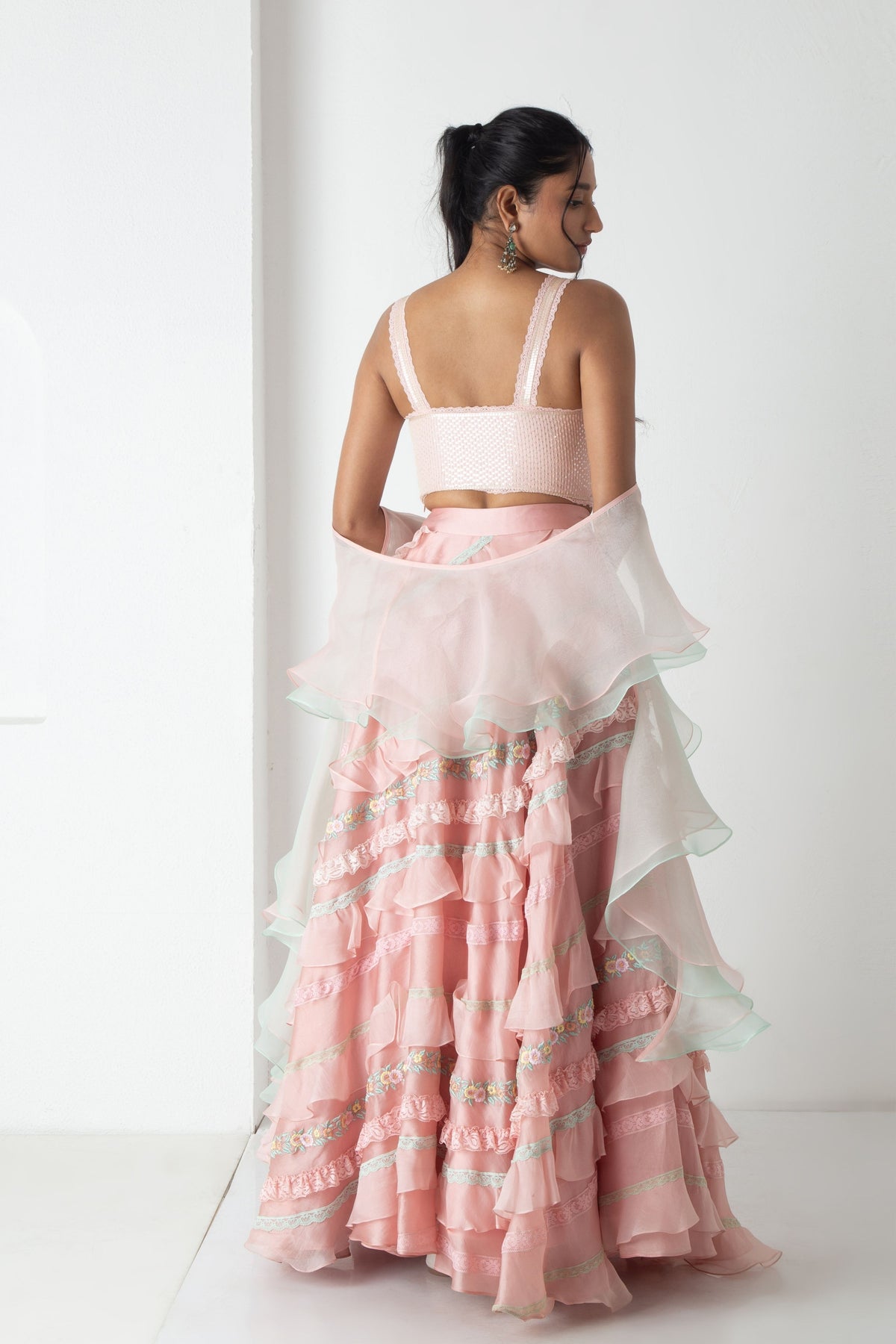 Pink Aria Lehenga Set