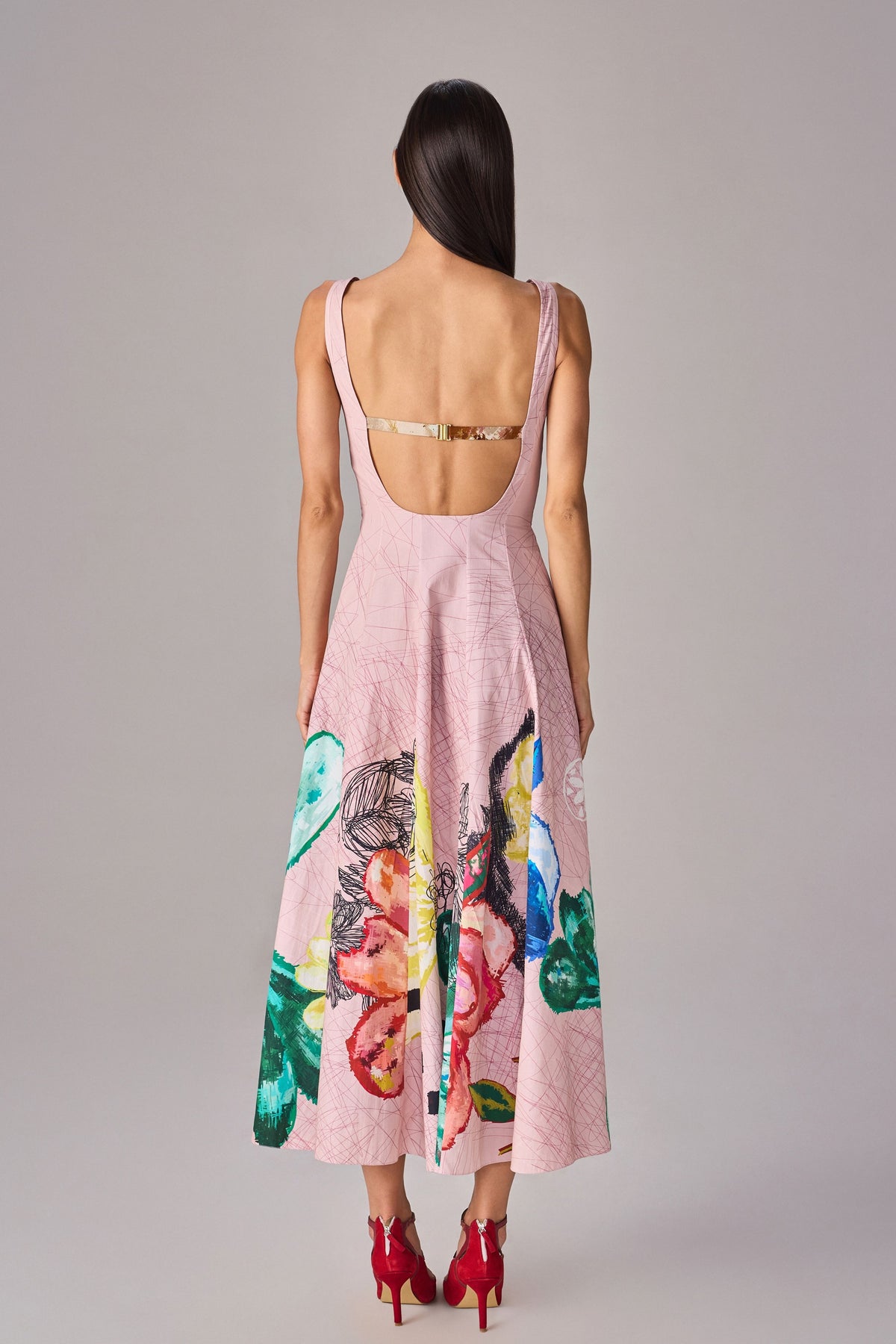 Peach Prime Emily Dress