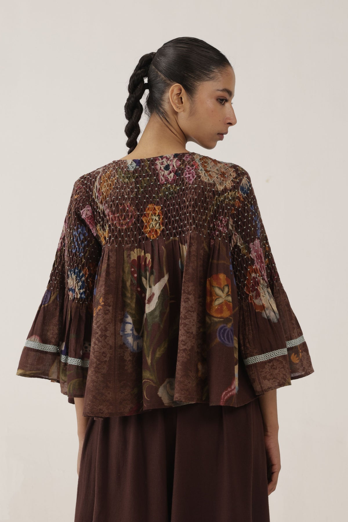 Louie Brown Top