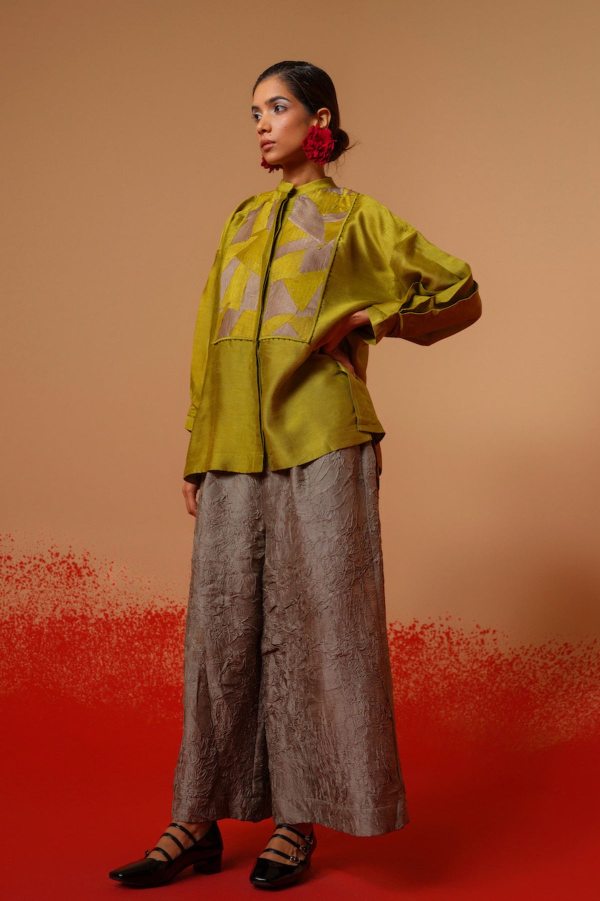 Grey Root Pants